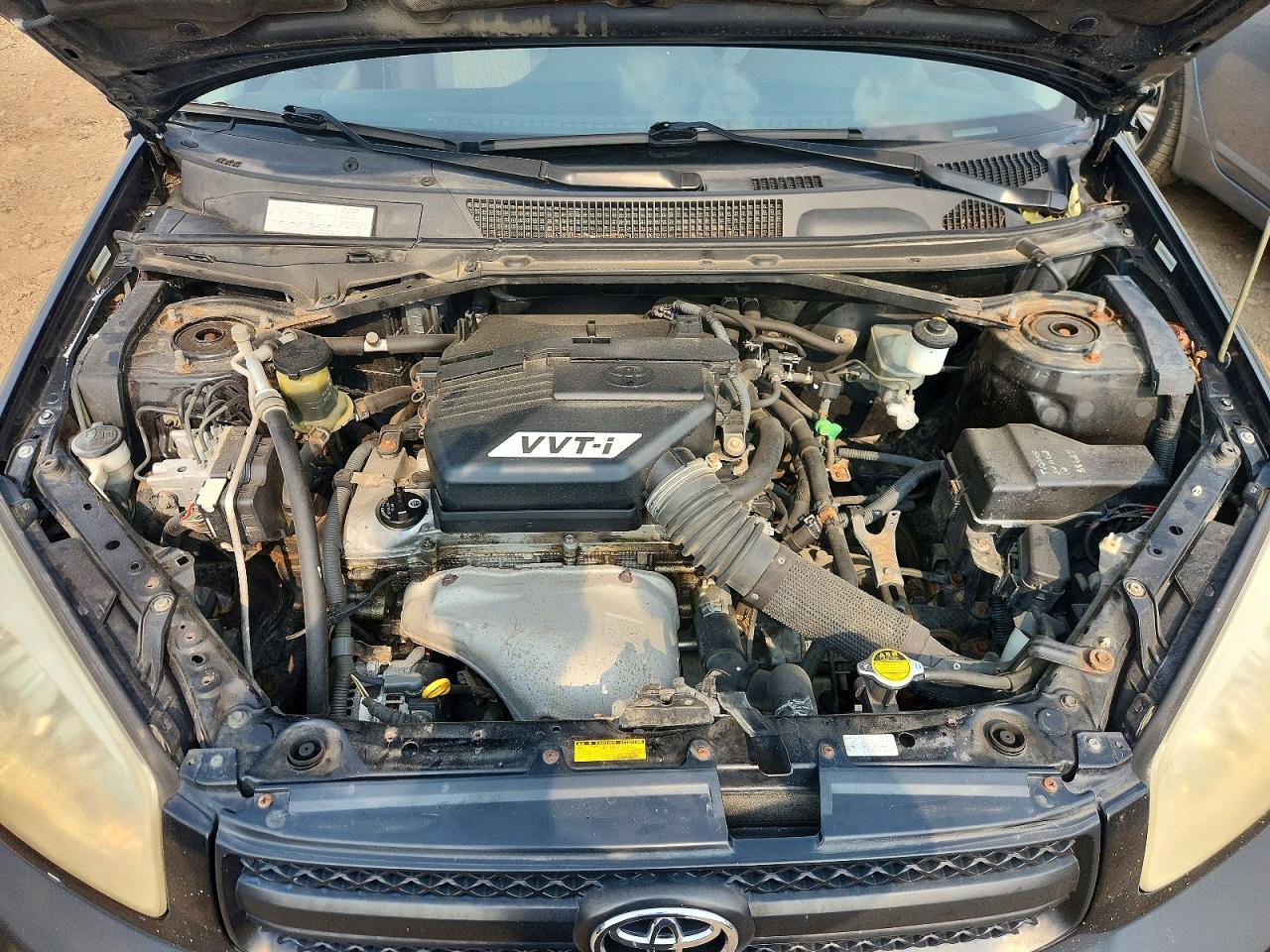2004 Toyota Rav4 Base Black vin: JTEHD20V446006641