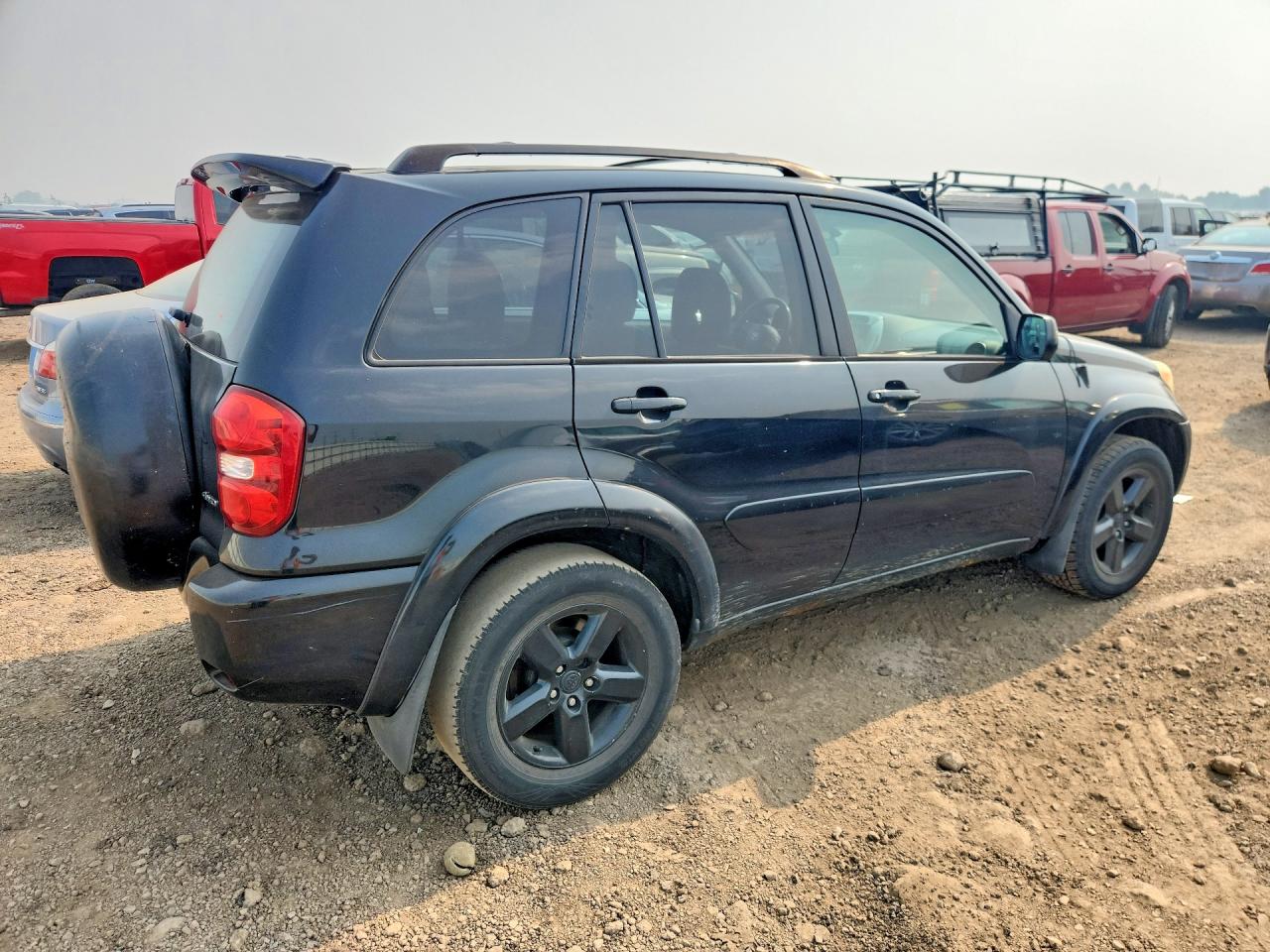2004 Toyota Rav4 Base Black vin: JTEHD20V446006641