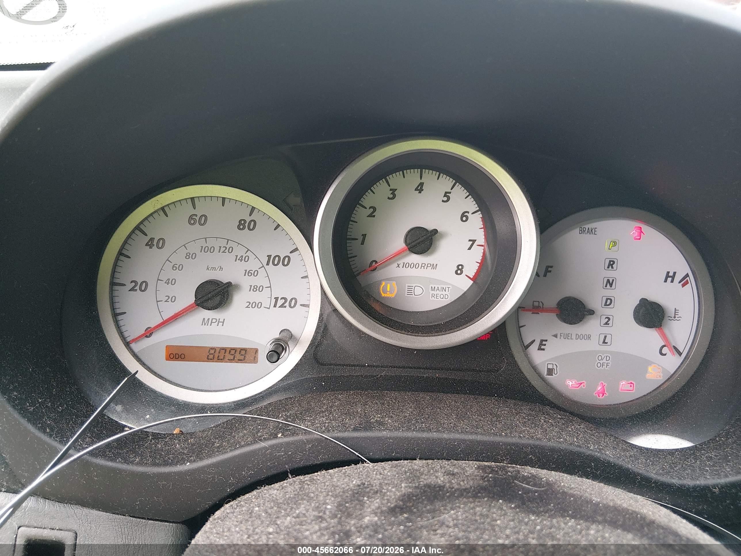 2005 Toyota Rav4   Silver vin: JTEHD20V456023778