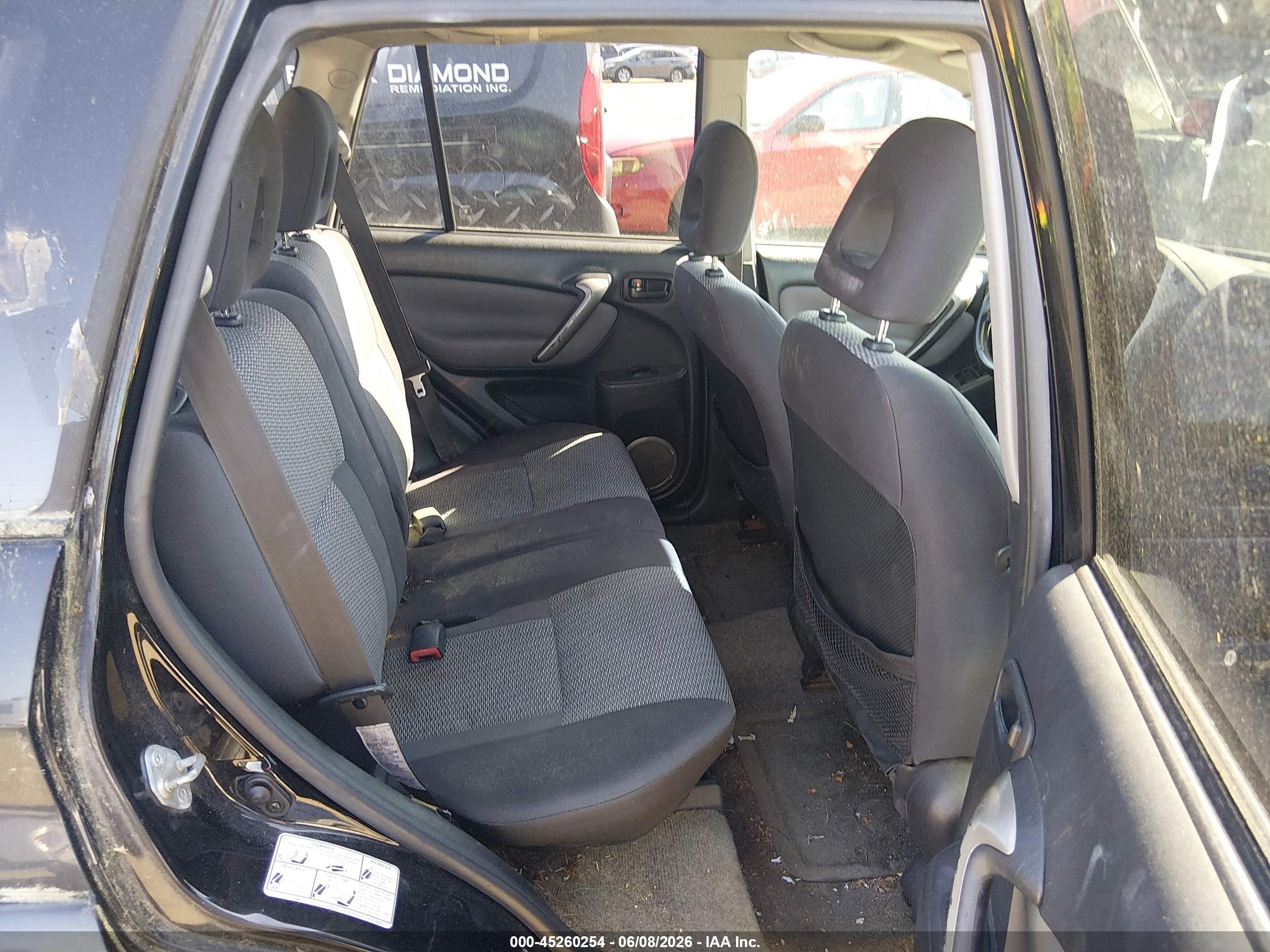 2005 Toyota Rav4   Black vin: JTEHD20V456028401