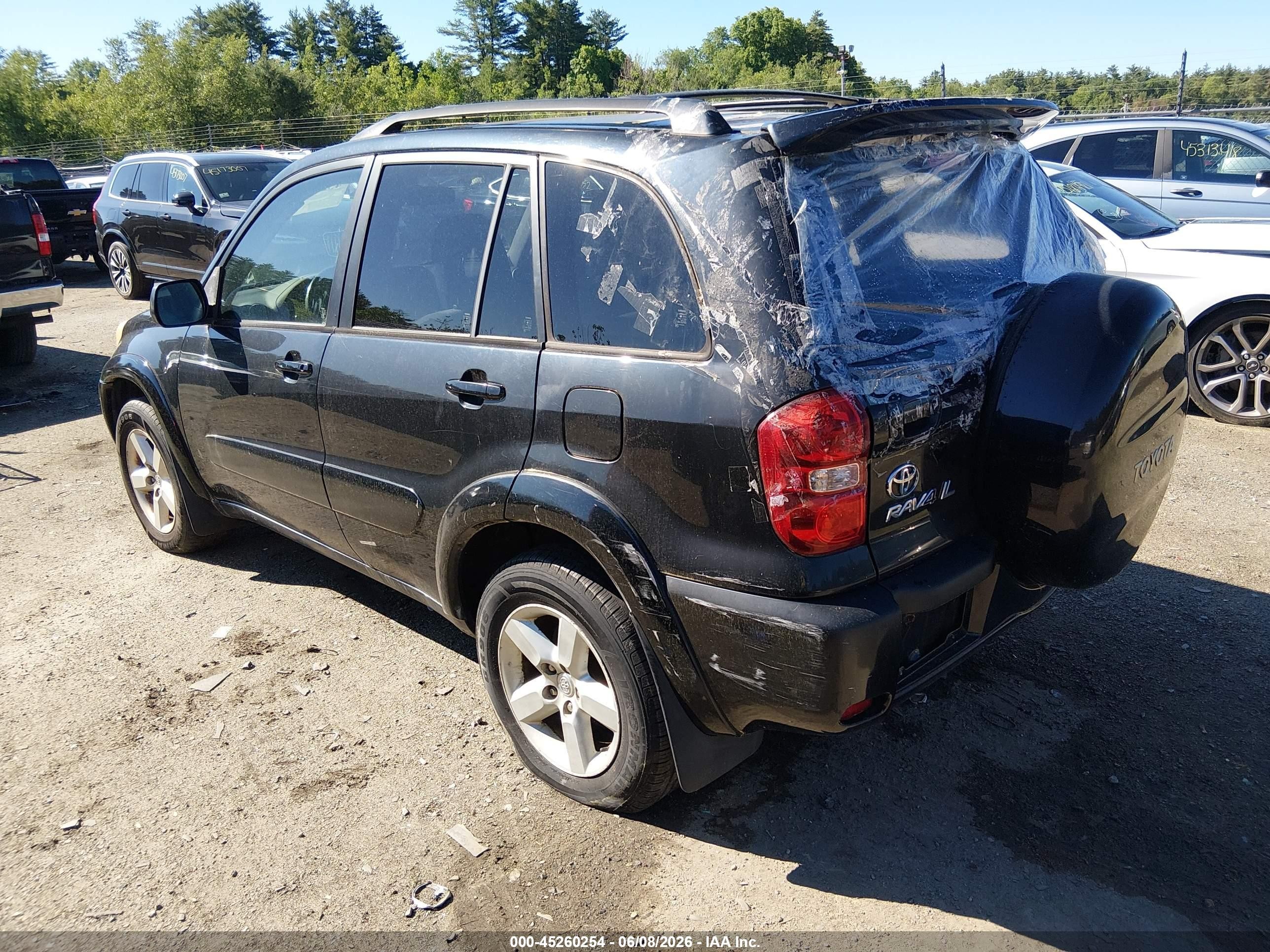 2005 Toyota Rav4   Black vin: JTEHD20V456028401