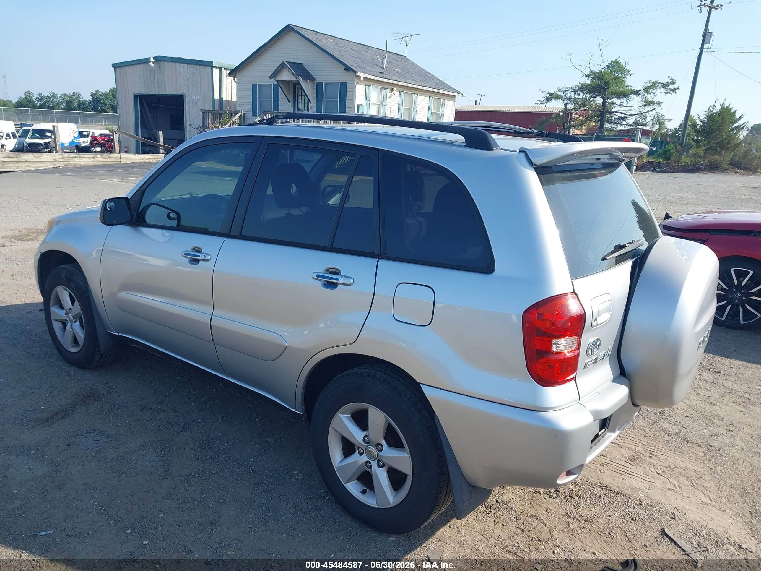 2005 Toyota Rav4   Silver vin: JTEHD20V456029497