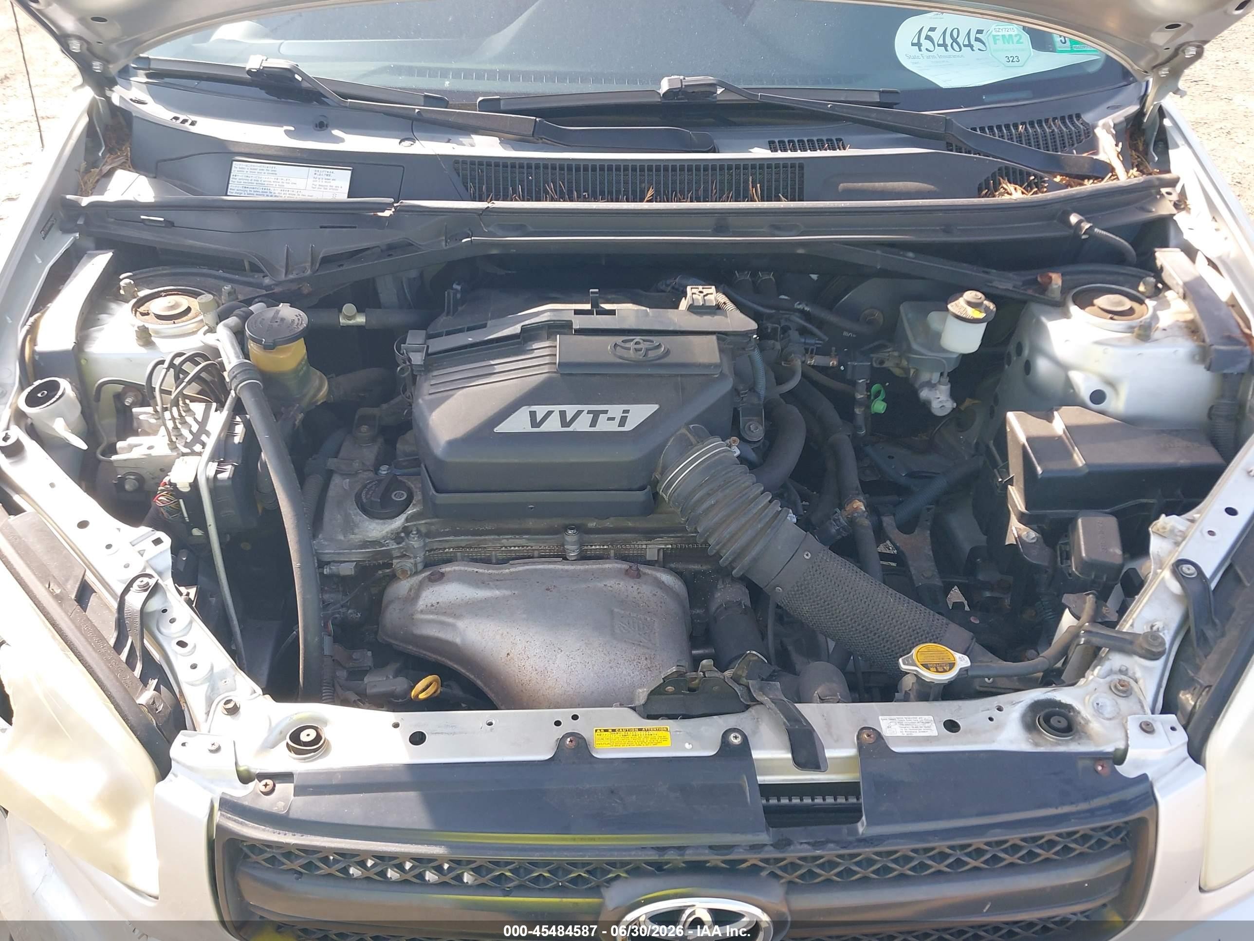 2005 Toyota Rav4   Silver vin: JTEHD20V456029497