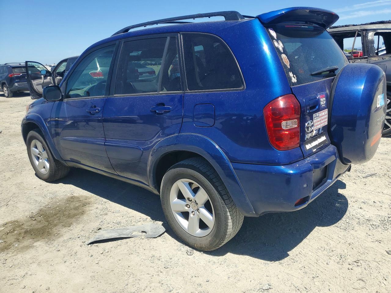 2005 Toyota Rav4 Base Blue vin: JTEHD20V456029922