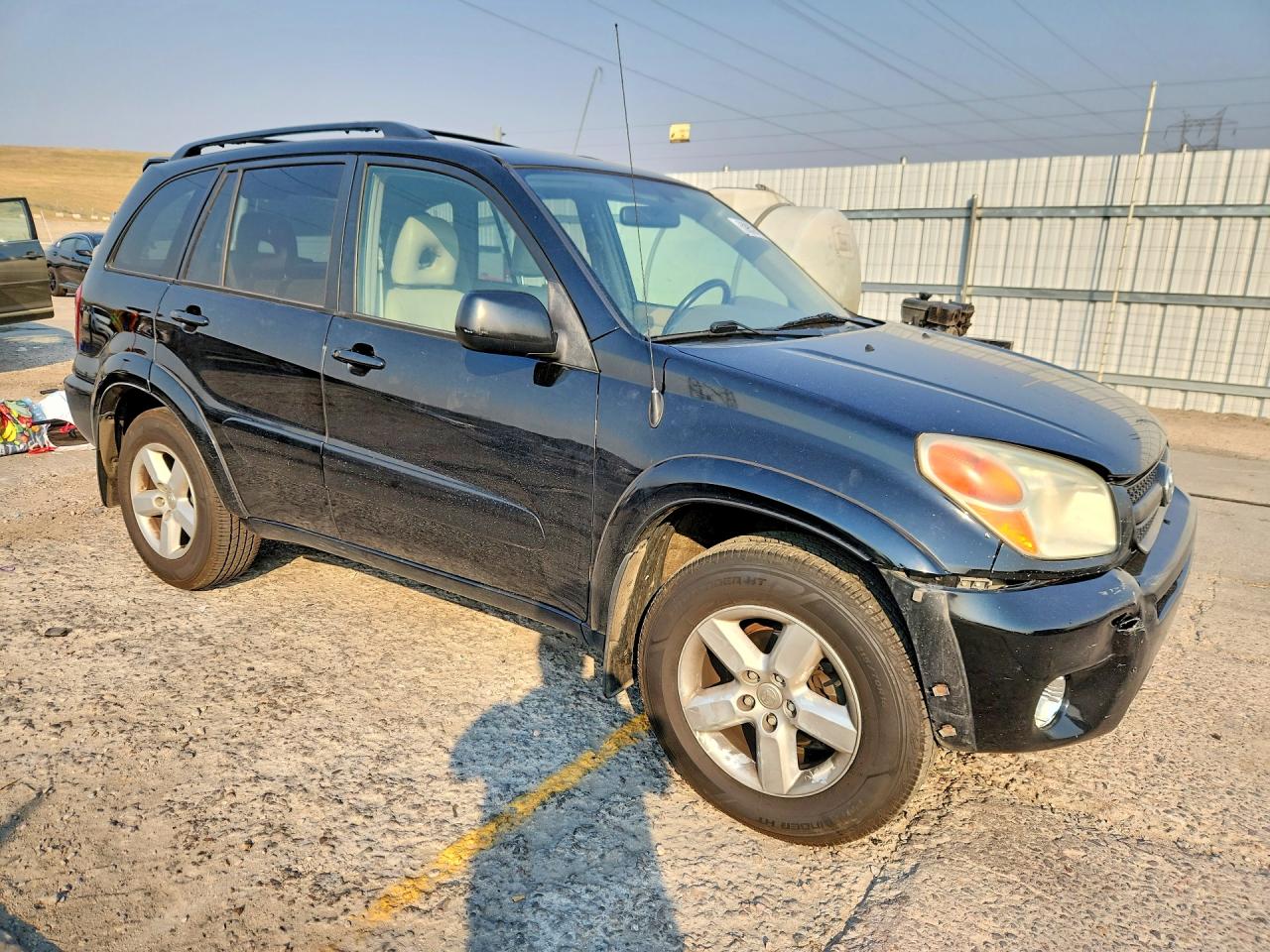 2005 Toyota Rav4 Base Black vin: JTEHD20V456030259