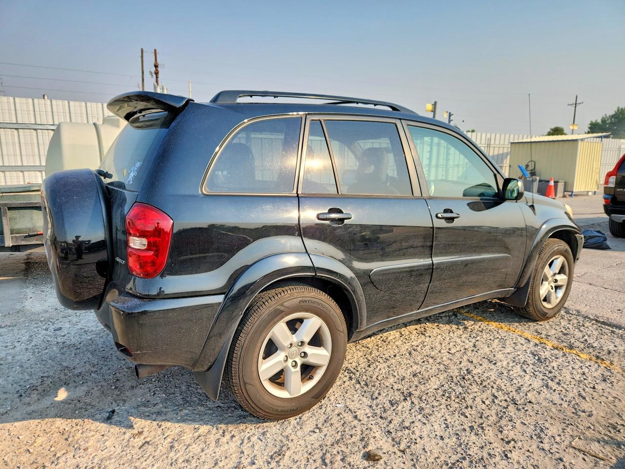 2005 Toyota Rav4 Base Black vin: JTEHD20V456030259
