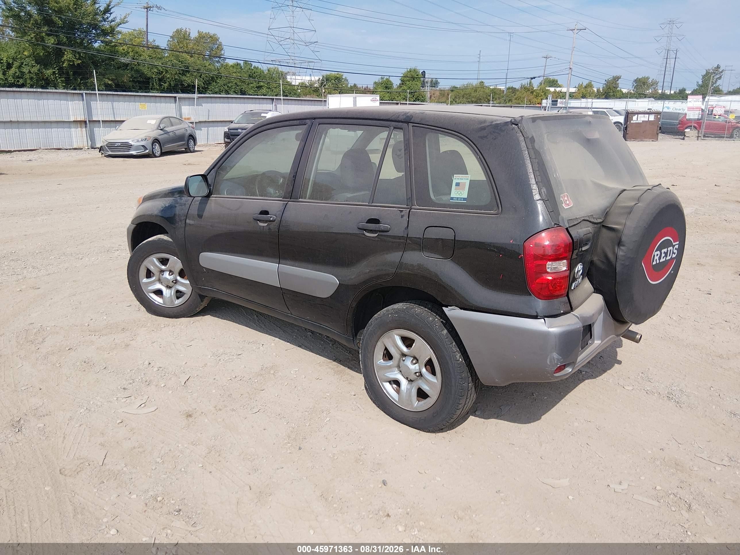 2005 Toyota Rav4   Black vin: JTEHD20V456033503
