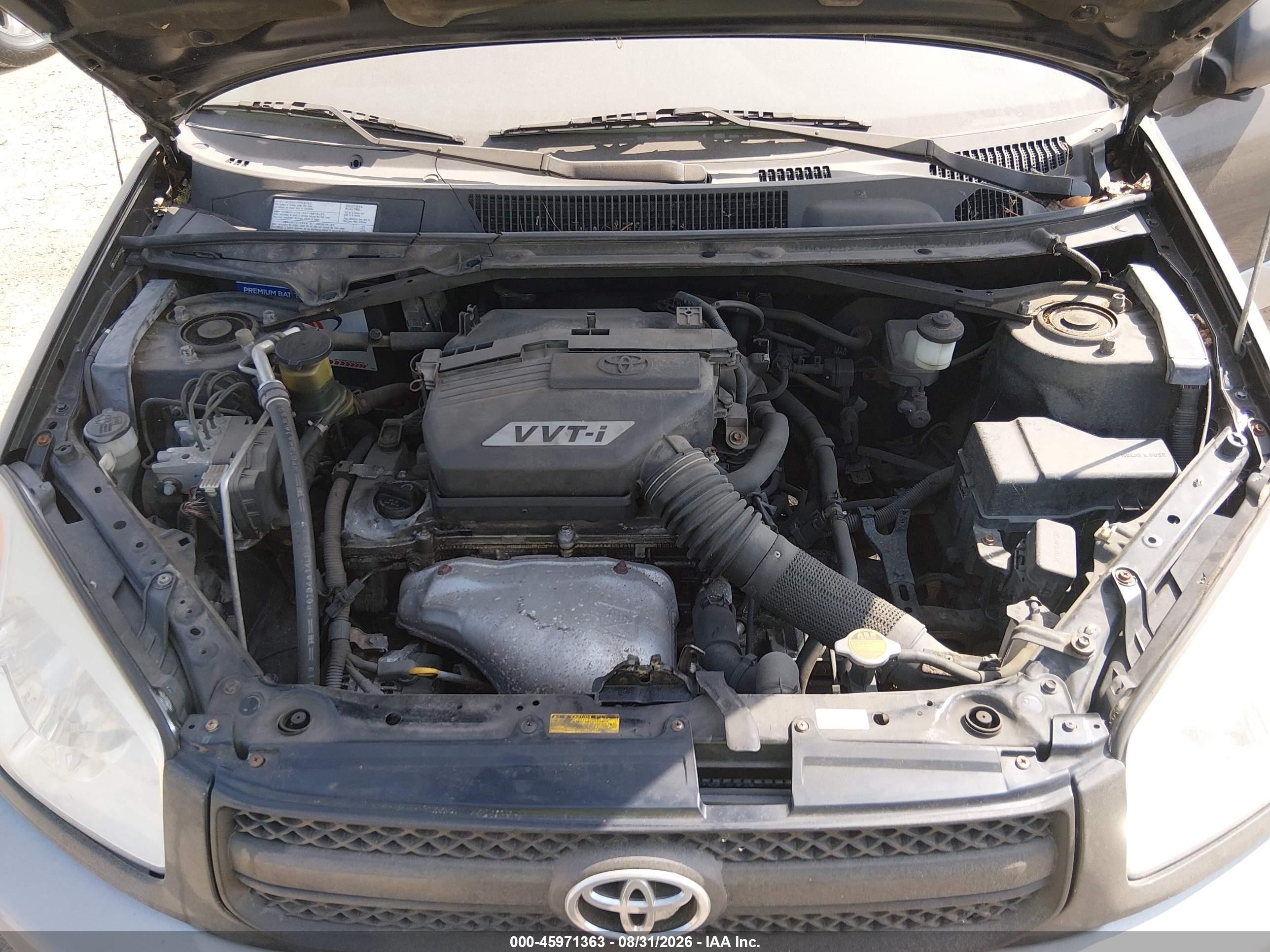2005 Toyota Rav4   Black vin: JTEHD20V456033503