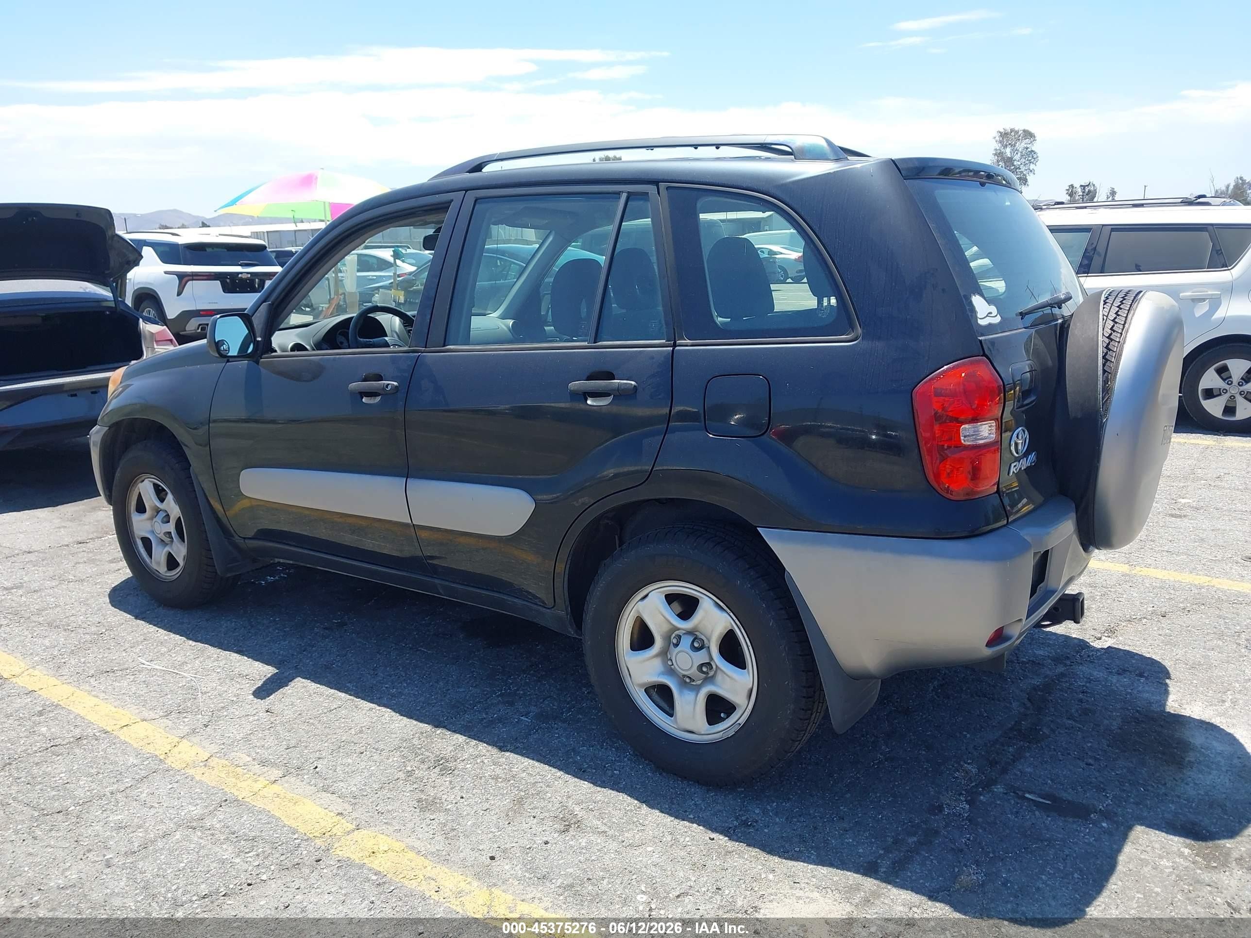 2005 Toyota Rav4   Black vin: JTEHD20V456039205