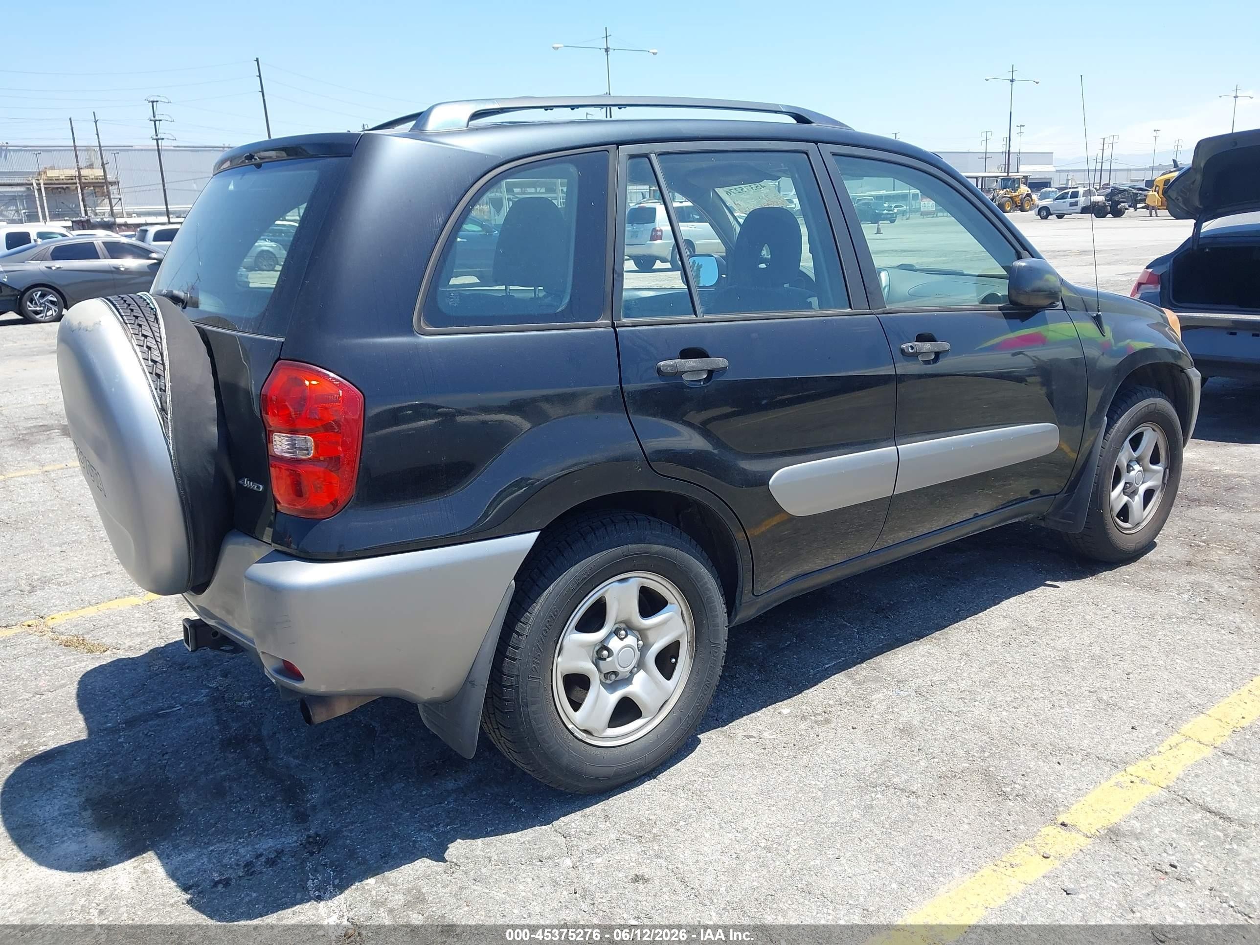 2005 Toyota Rav4   Black vin: JTEHD20V456039205