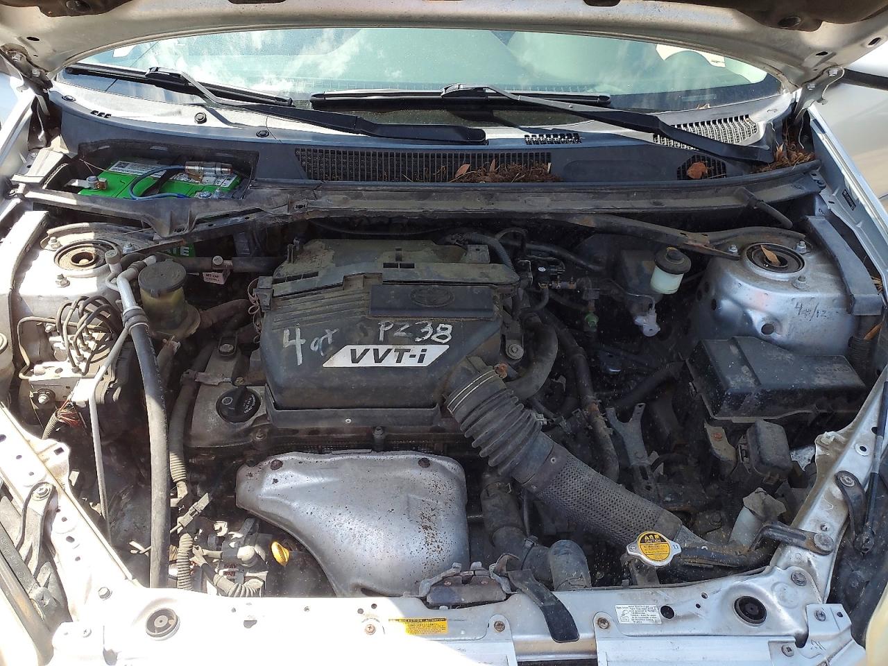 2005 Toyota Rav4 Base Silver vin: JTEHD20V456046039