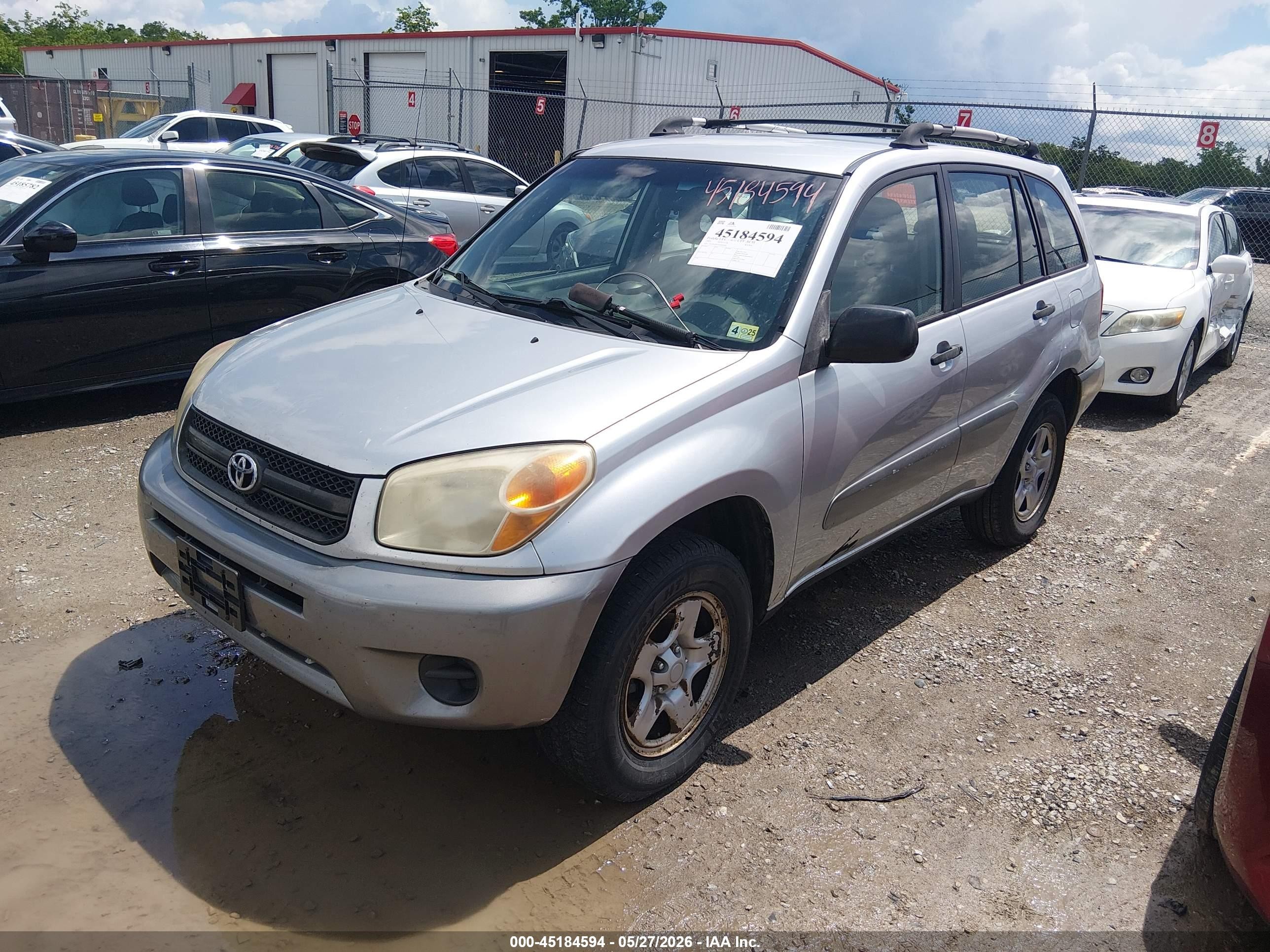 2005 Toyota Rav4   Silver vin: JTEHD20V456046414