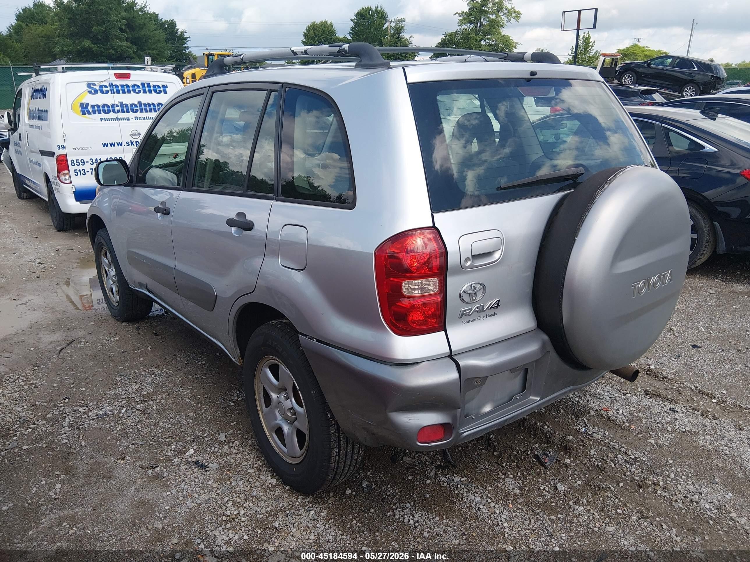 2005 Toyota Rav4   Silver vin: JTEHD20V456046414
