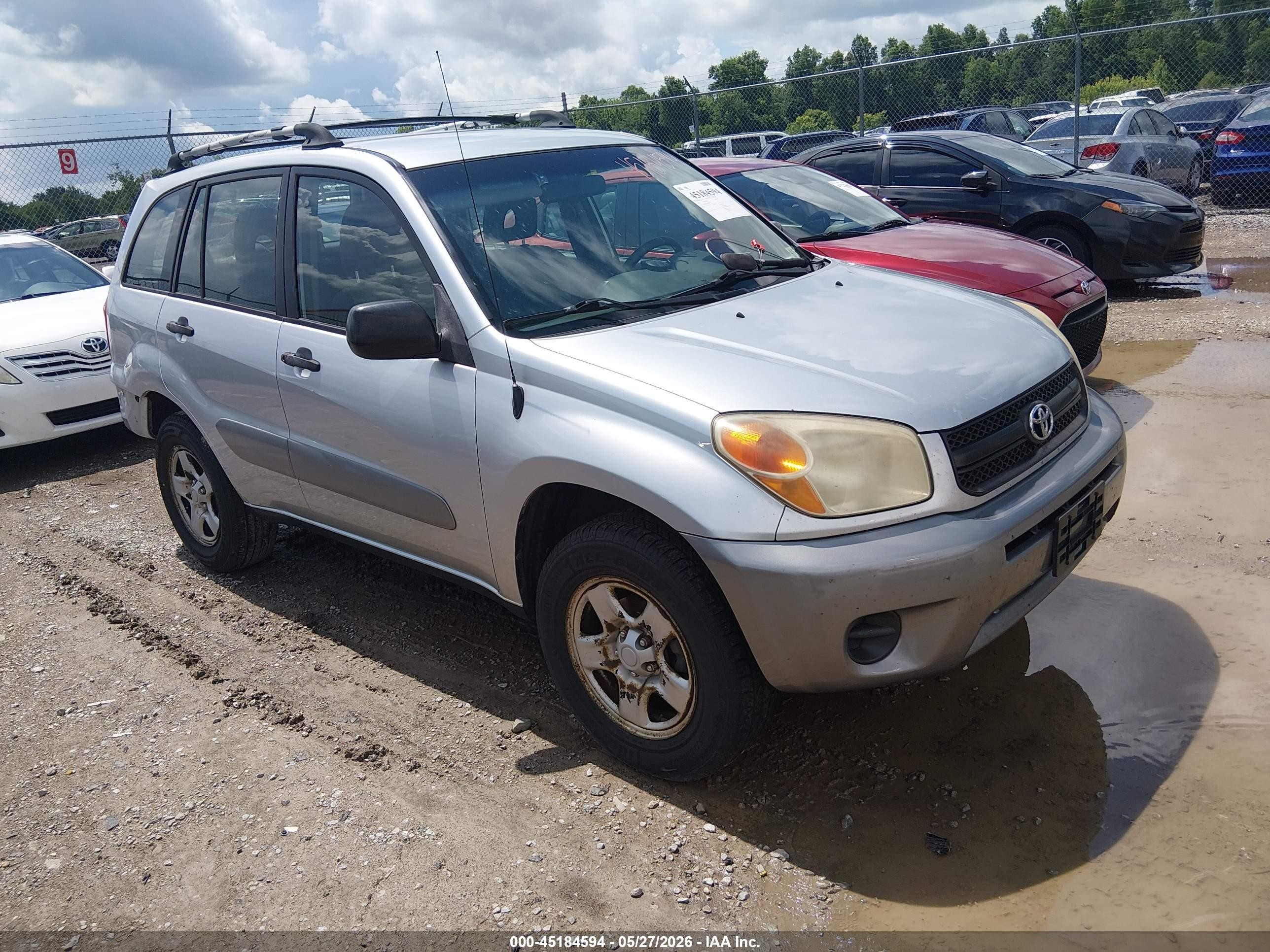 2005 Toyota Rav4   Silver vin: JTEHD20V456046414