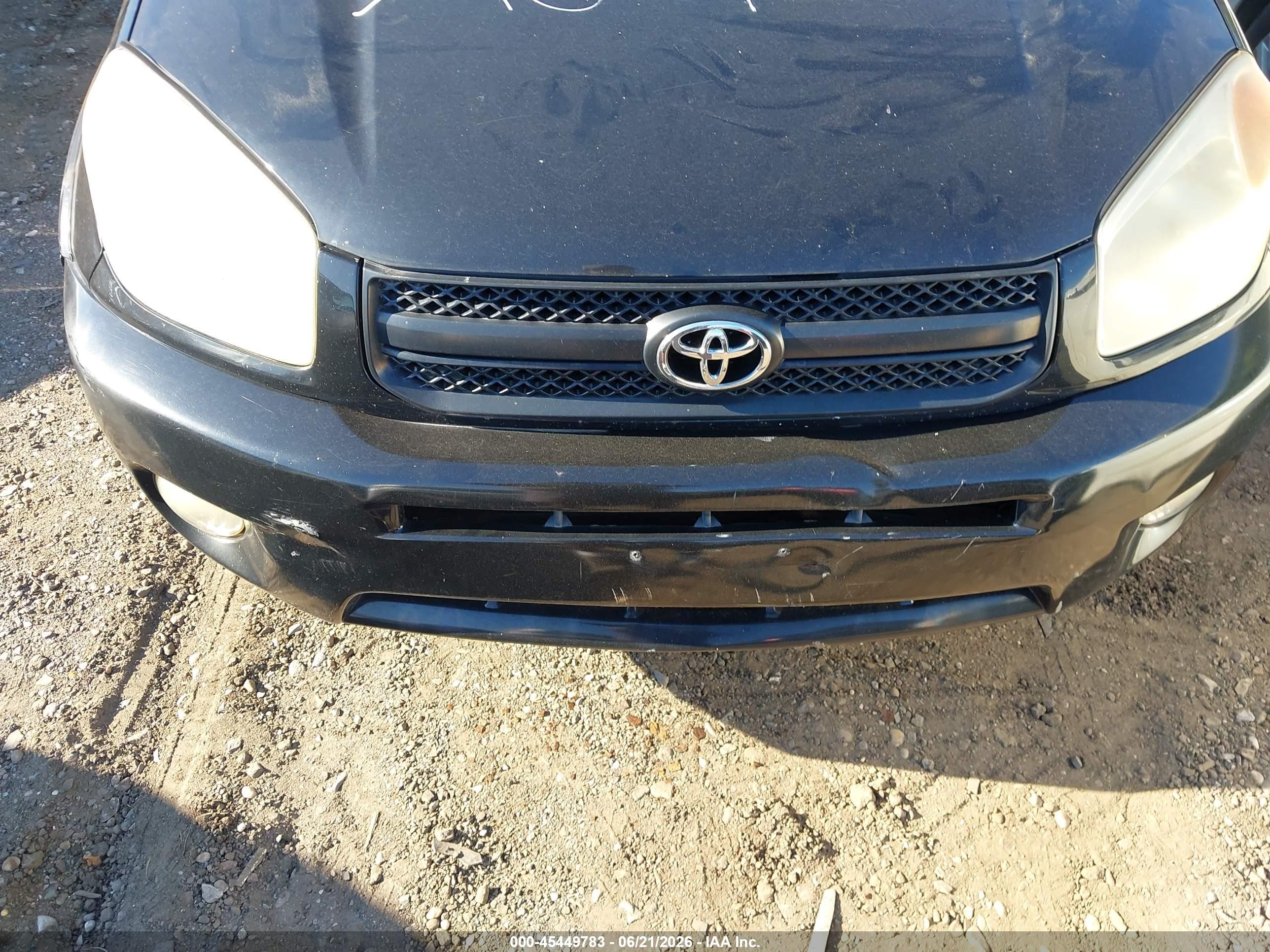 2004 Toyota Rav4   Black vin: JTEHD20V546017938