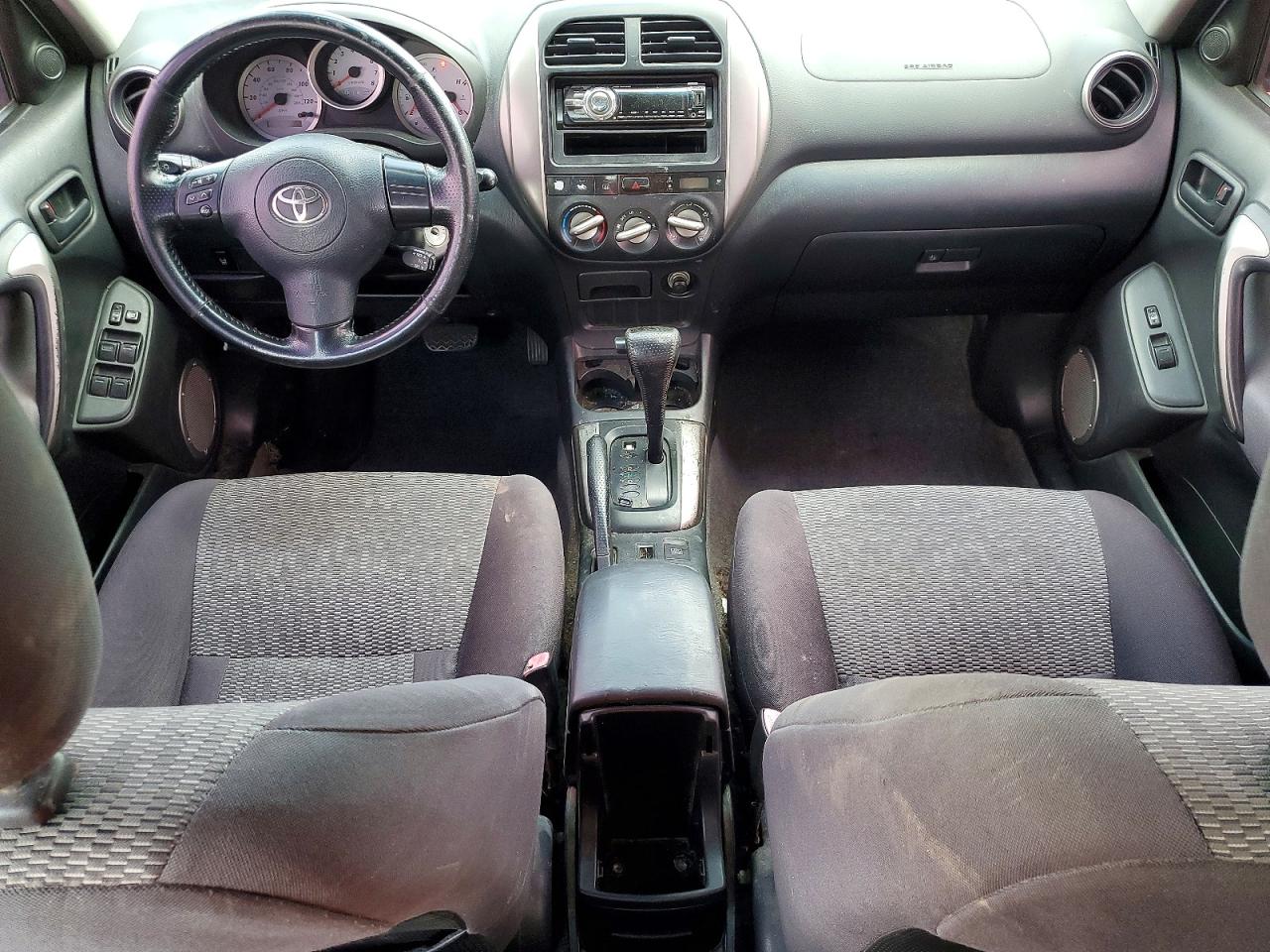 2005 Toyota Rav4 Base Silver vin: JTEHD20V550040317