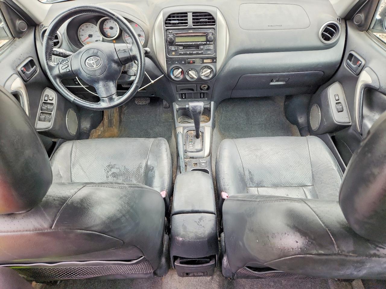 2005 Toyota Rav4 Base Silver vin: JTEHD20V550049017