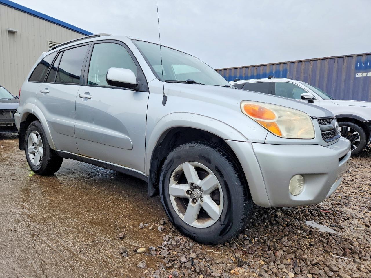 2005 Toyota Rav4 Base Silver vin: JTEHD20V550049017