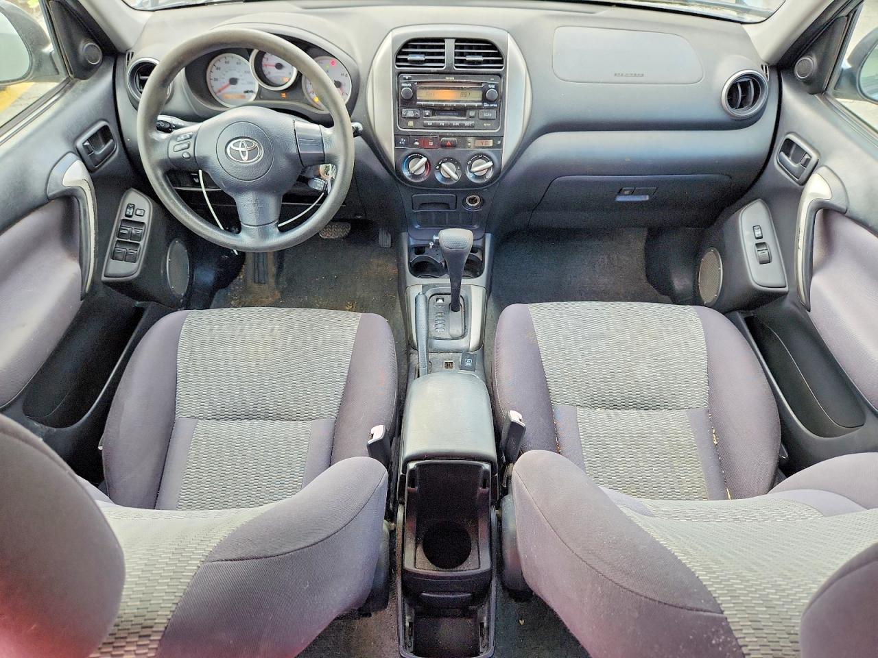 2005 Toyota Rav4 Base Silver vin: JTEHD20V550061653