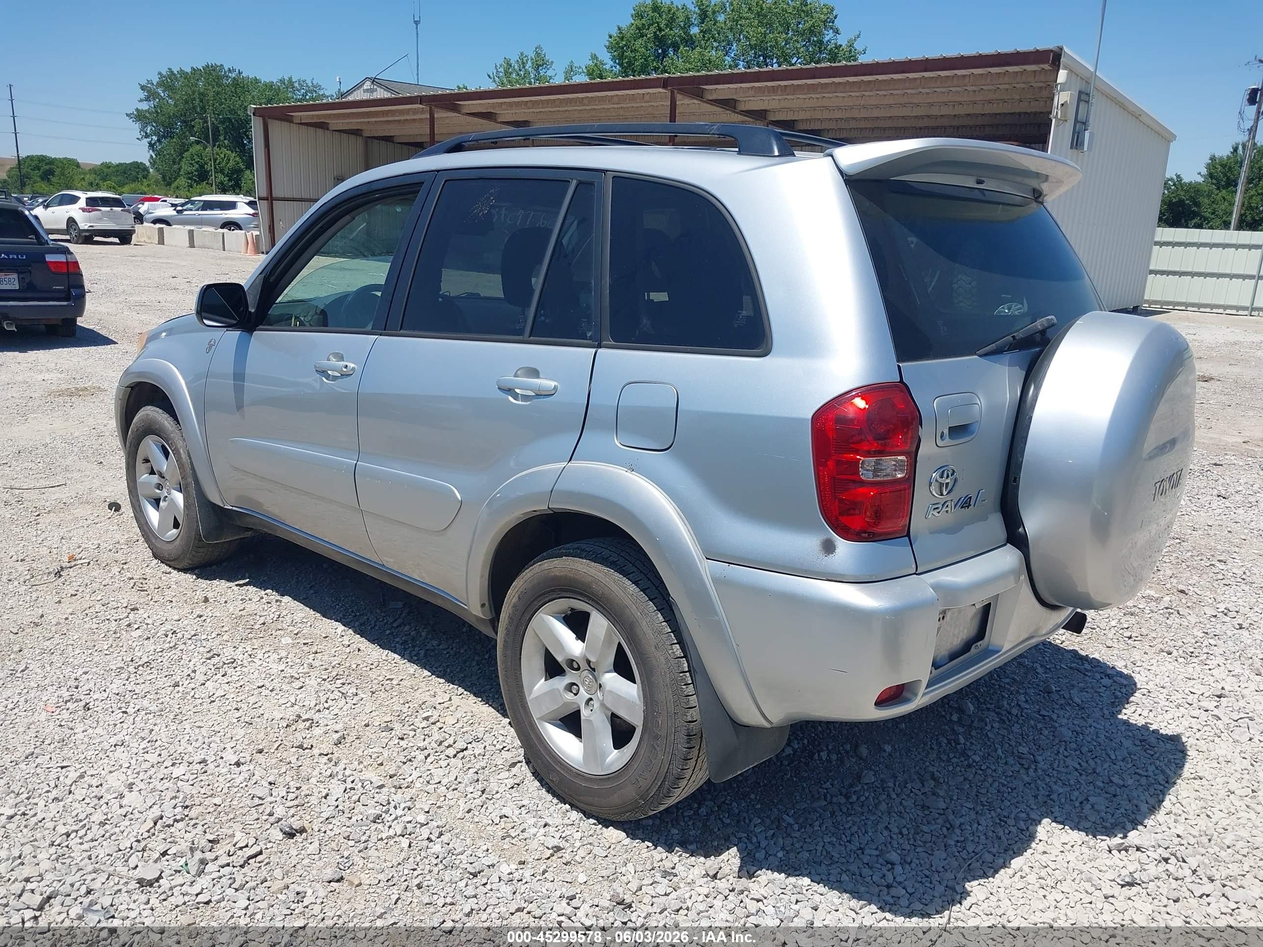 2005 Toyota Rav4   Серебряный vin: JTEHD20V556027757