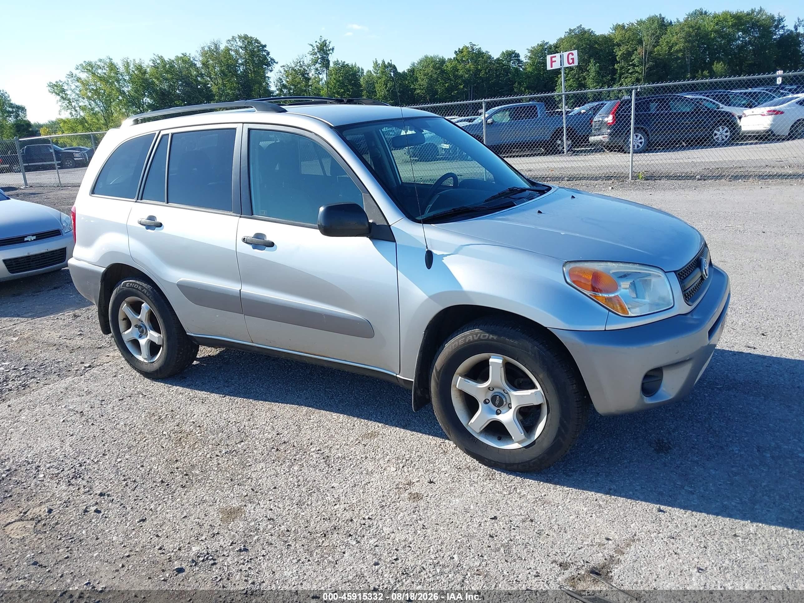 2004 Toyota Rav4   Серебряный vin: JTEHD20V640015022