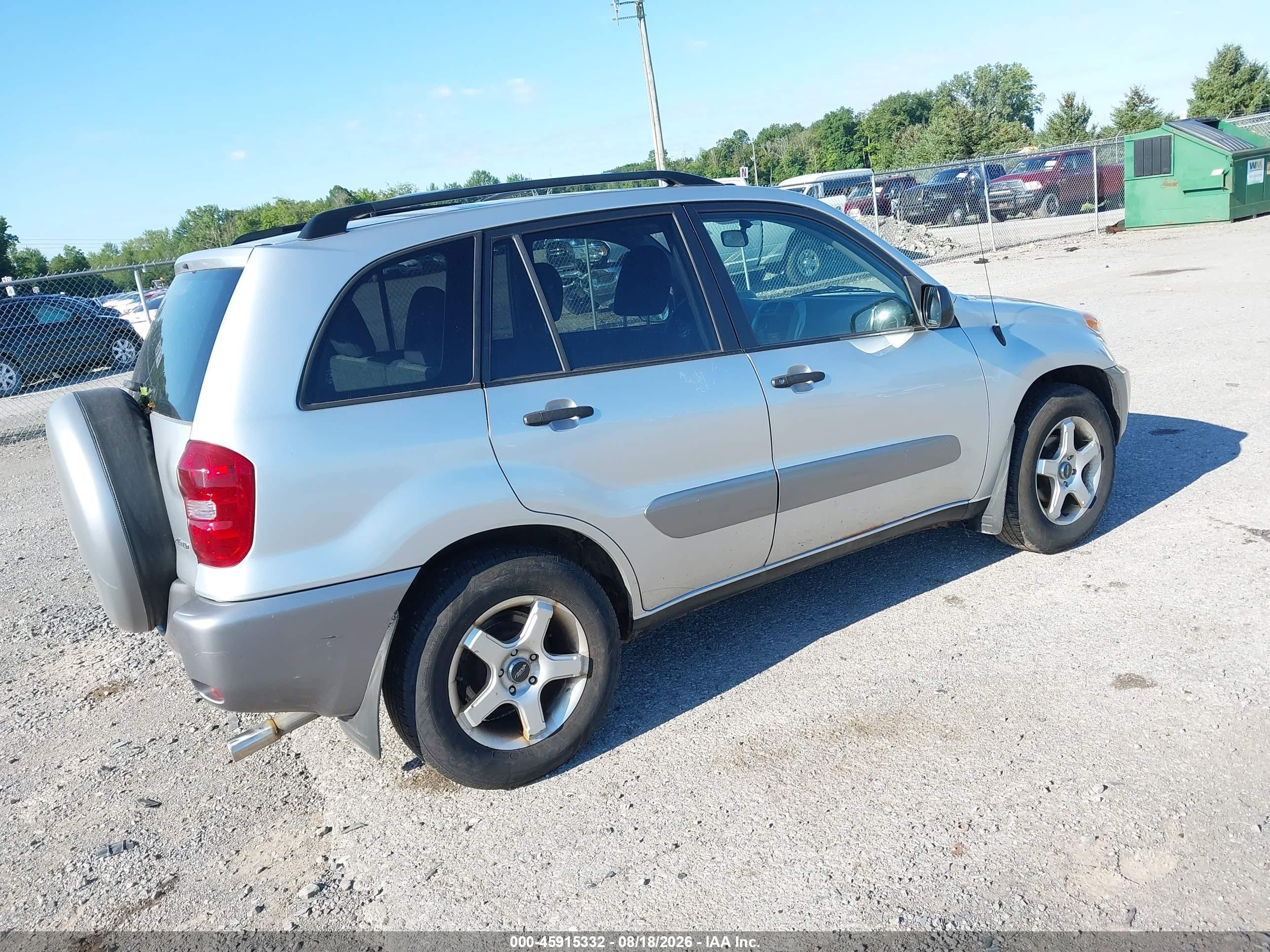 2004 Toyota Rav4   Серебряный vin: JTEHD20V640015022