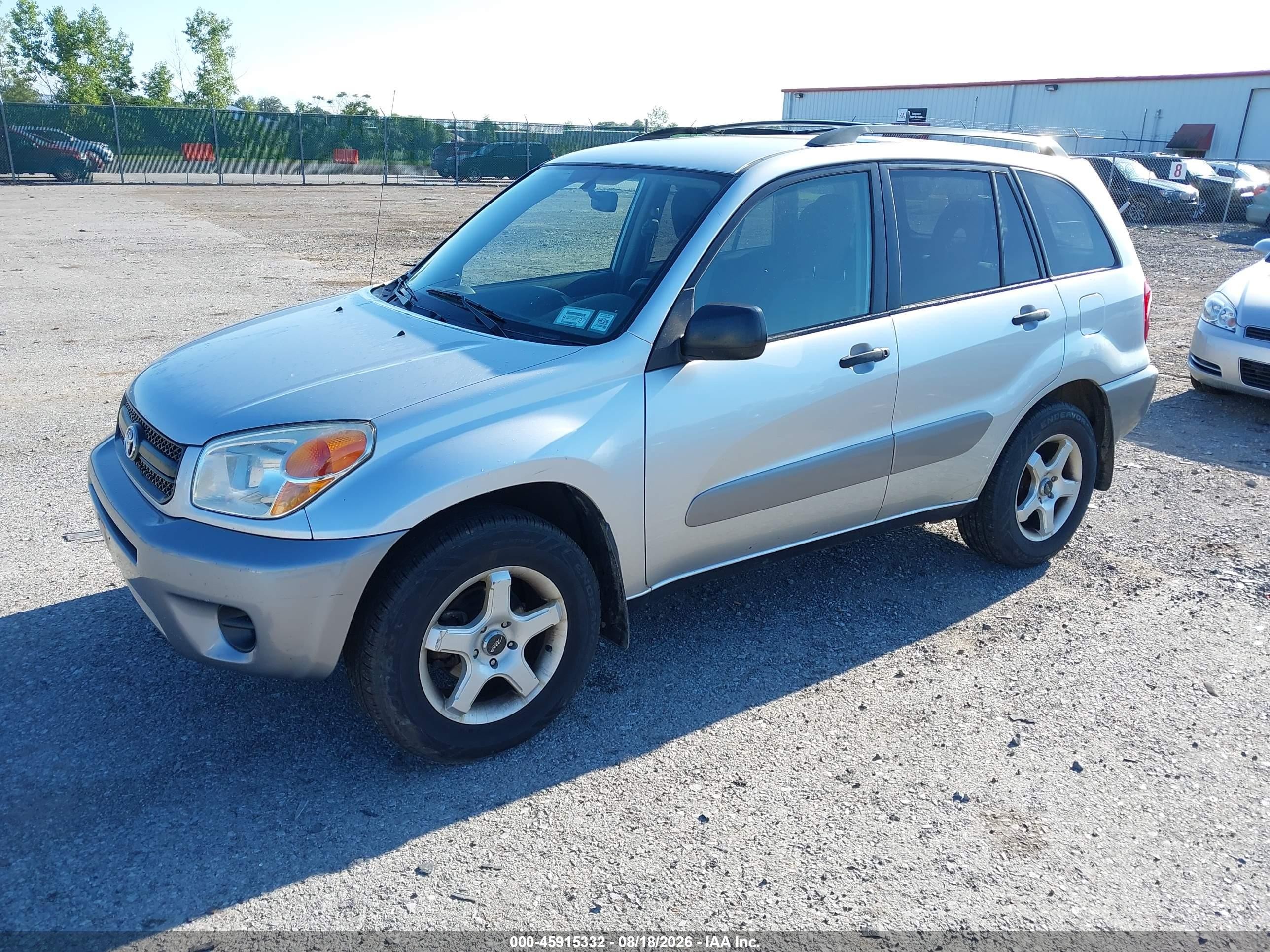 2004 Toyota Rav4   Серебряный vin: JTEHD20V640015022