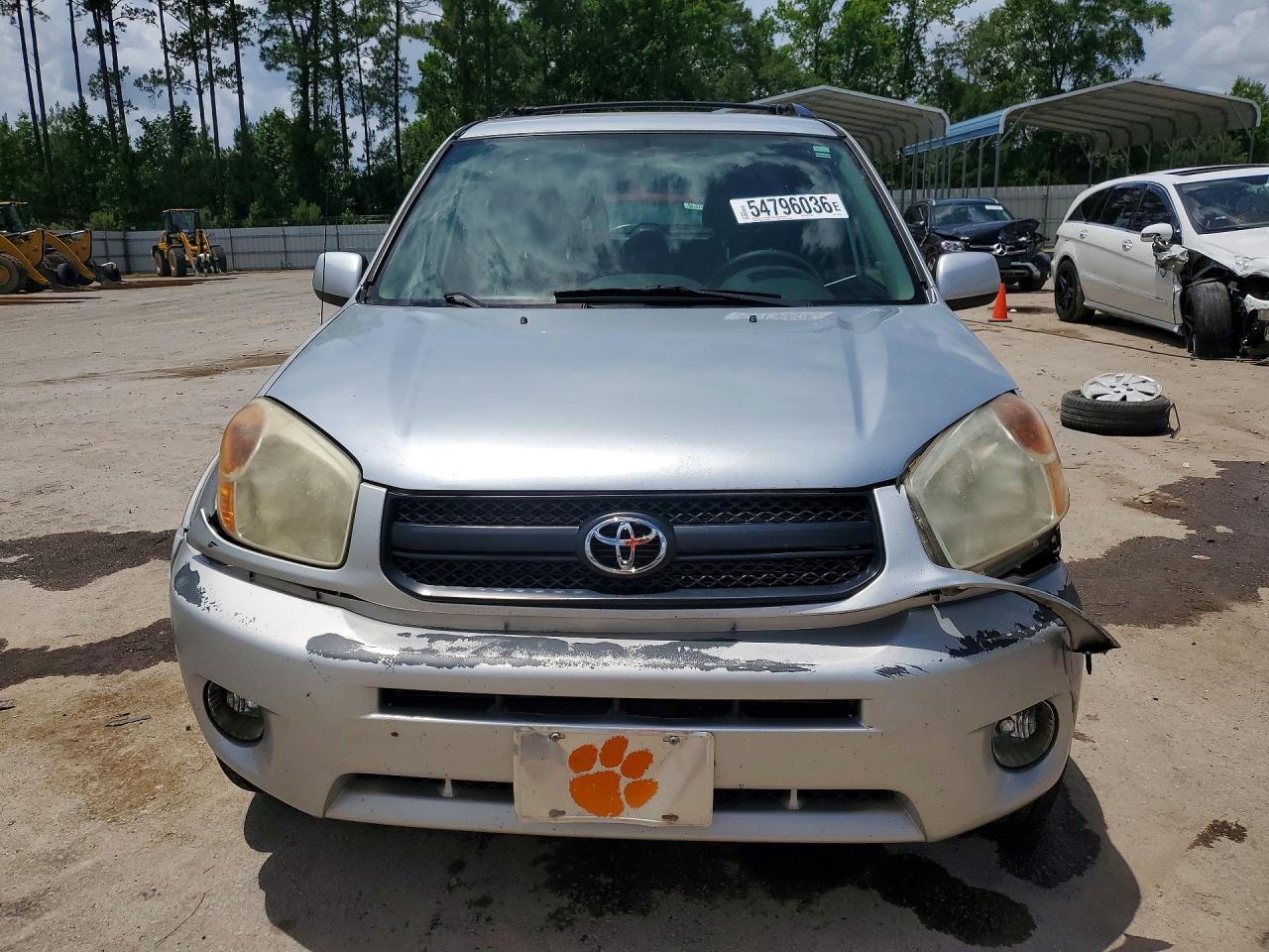 2004 Toyota Rav4 Base Silver vin: JTEHD20V640027378