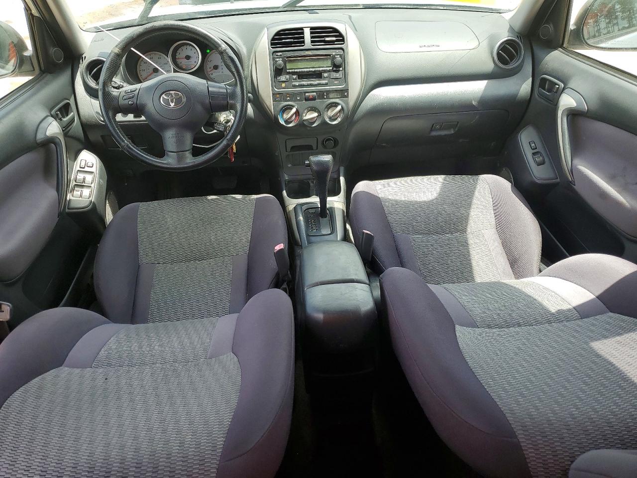 2004 Toyota Rav4 Base Silver vin: JTEHD20V640027378