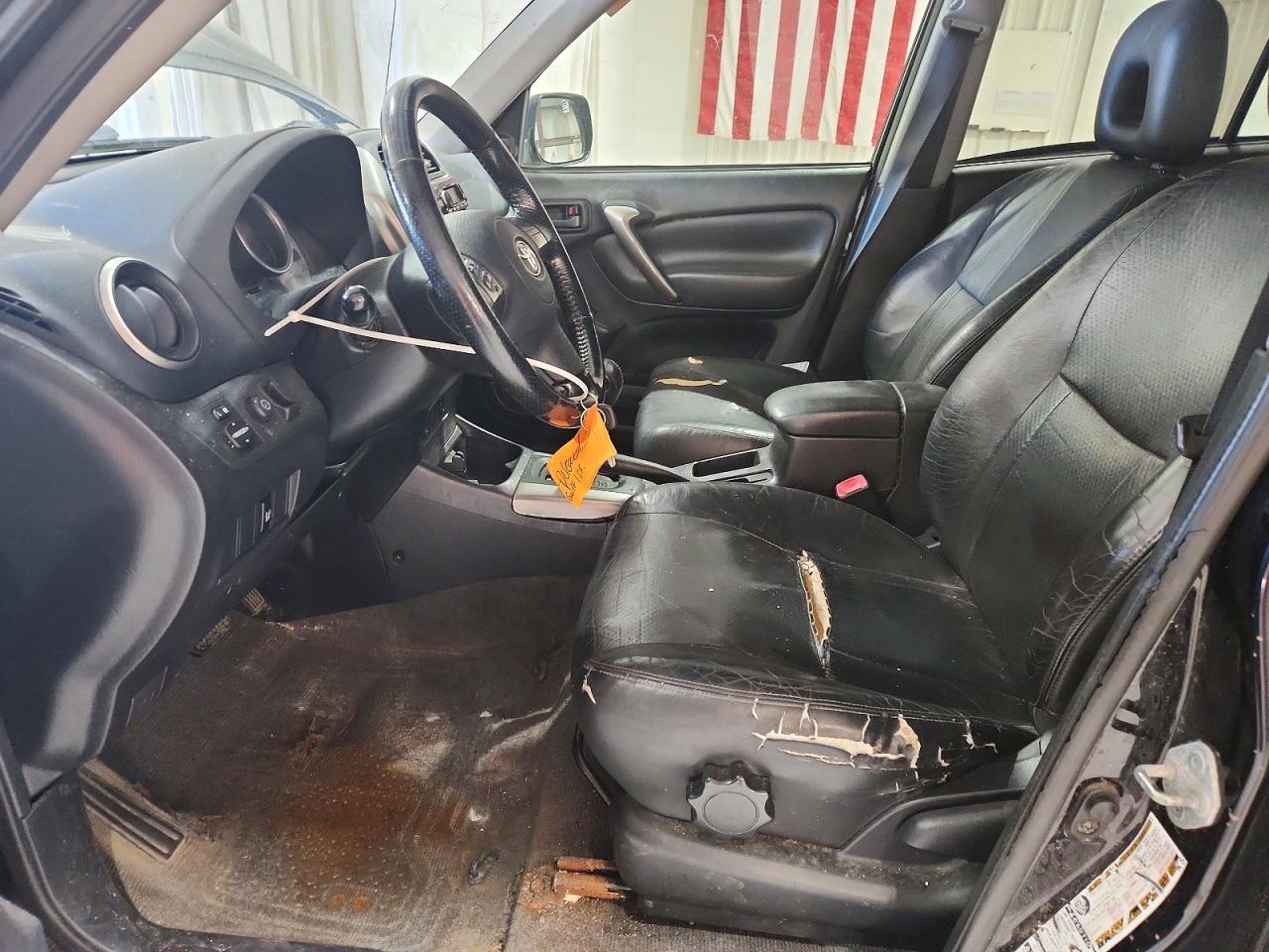 2004 Toyota Rav4 Base Black vin: JTEHD20V640037098