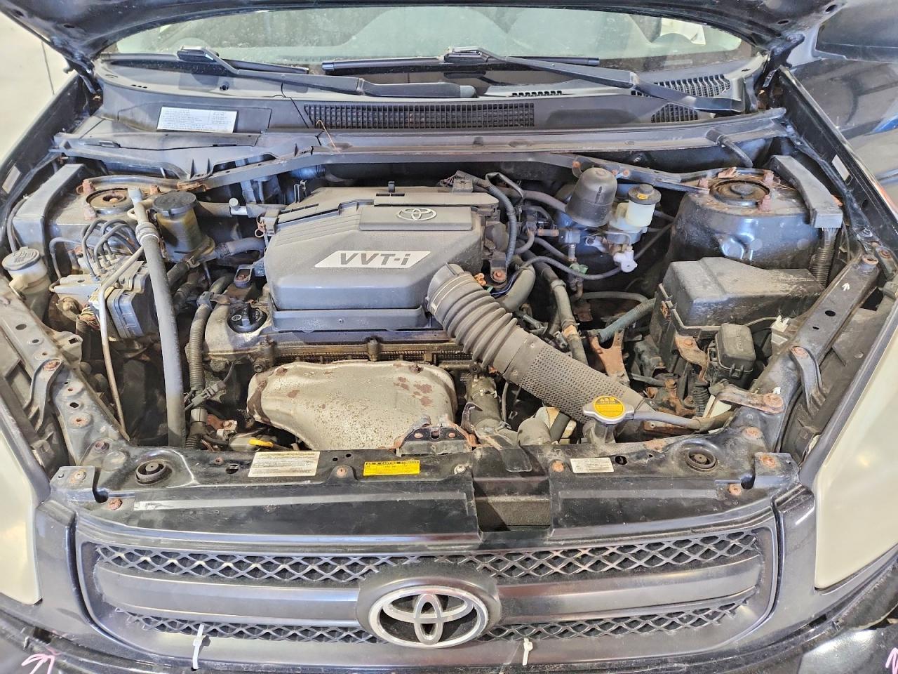 2004 Toyota Rav4 Base Black vin: JTEHD20V640037098
