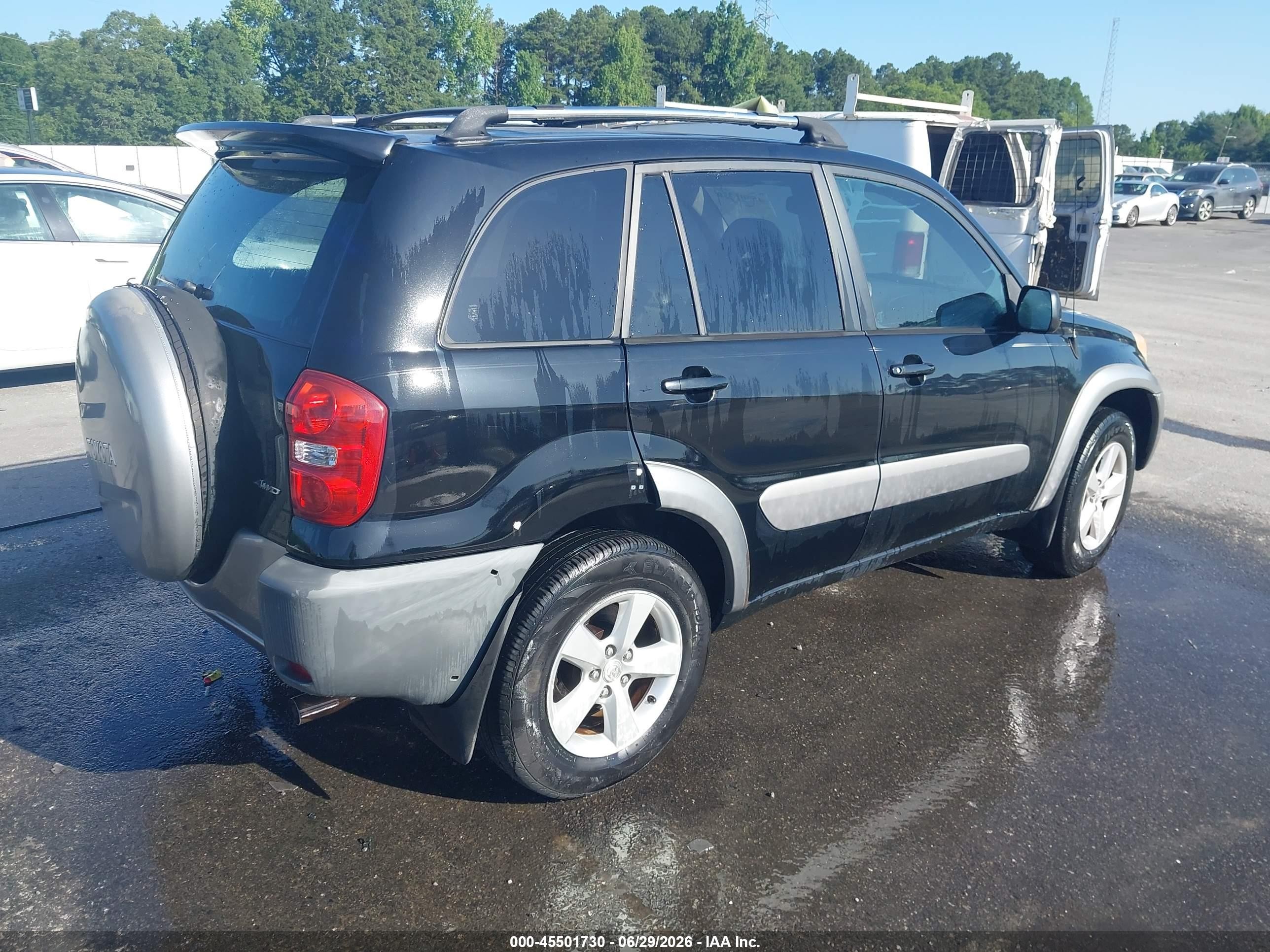 2004 Toyota Rav4   Black vin: JTEHD20V646007757
