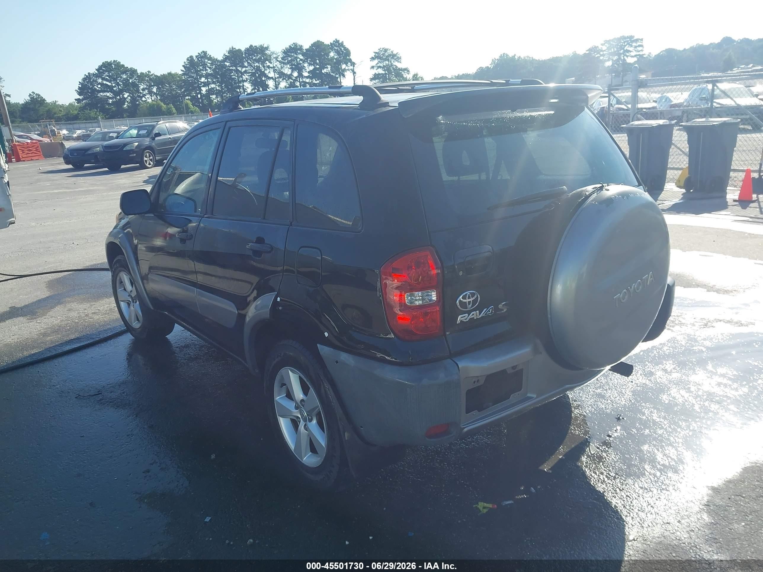 2004 Toyota Rav4   Black vin: JTEHD20V646007757