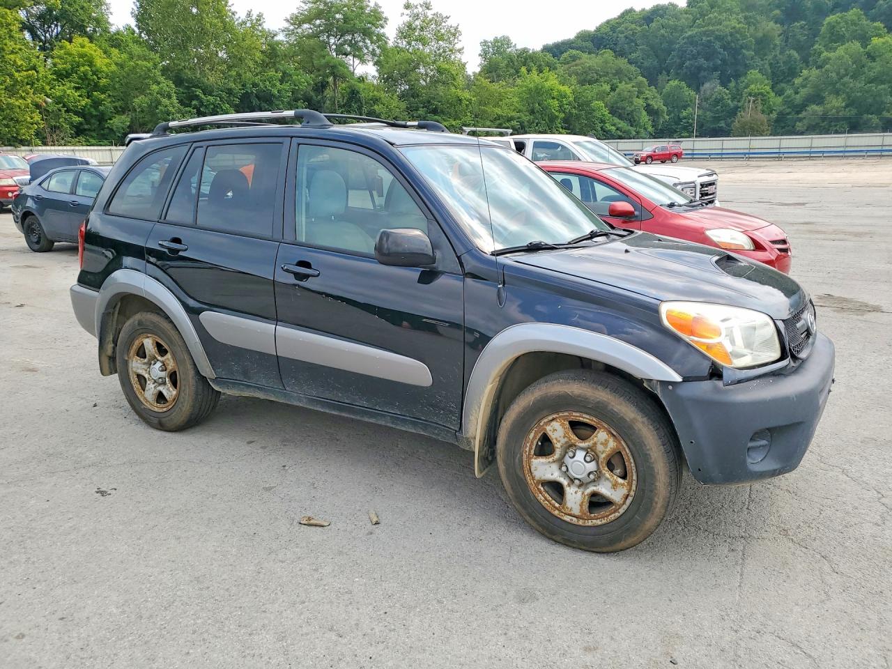 2004 Toyota Rav4 Base Black vin: JTEHD20V646016720
