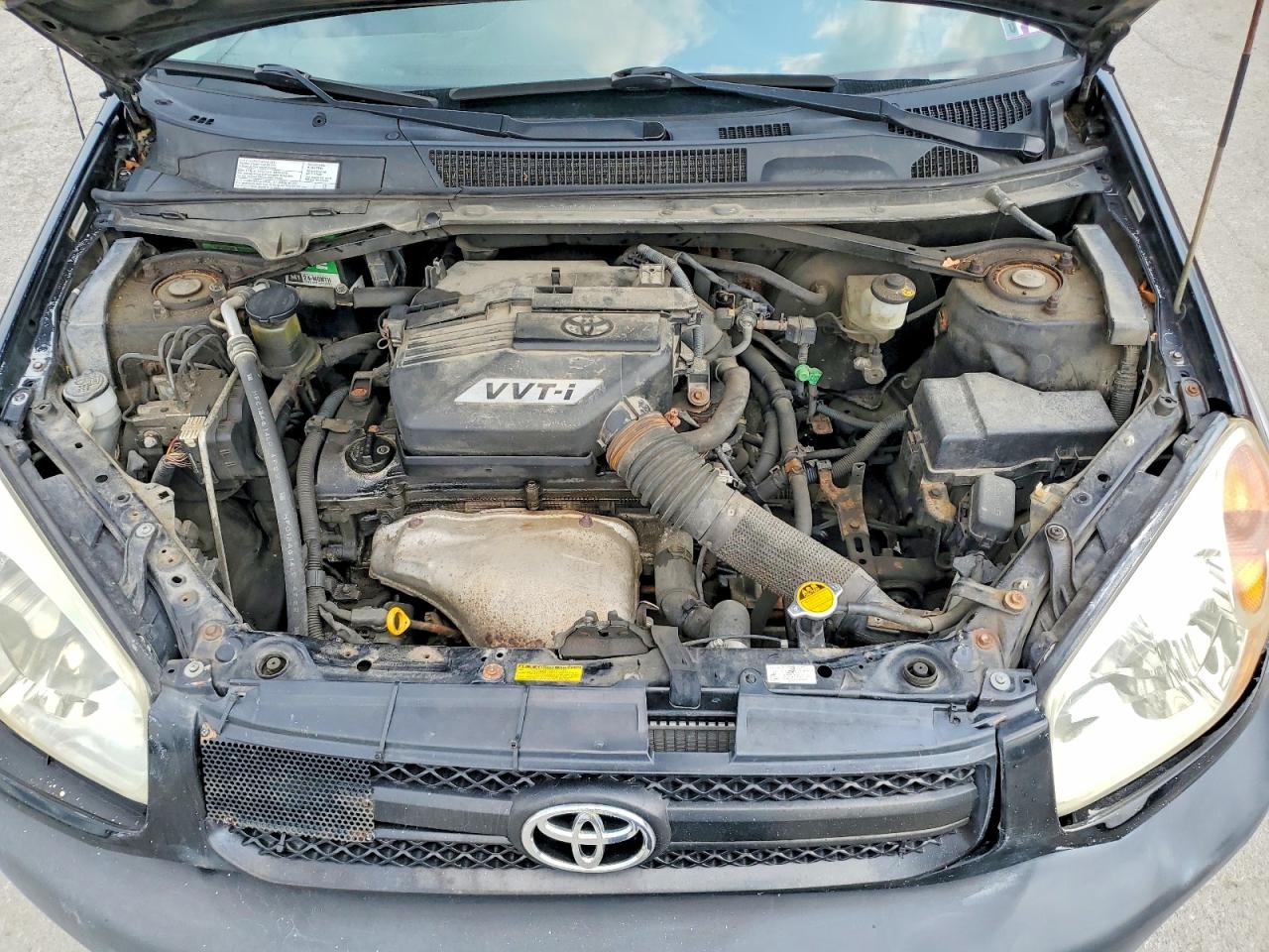 2004 Toyota Rav4 Base Black vin: JTEHD20V646016720