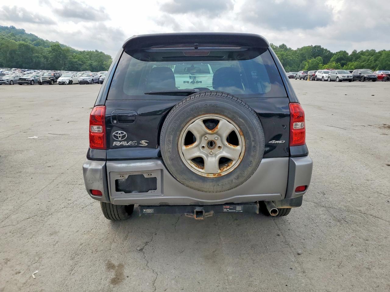 2004 Toyota Rav4 Base Black vin: JTEHD20V646016720