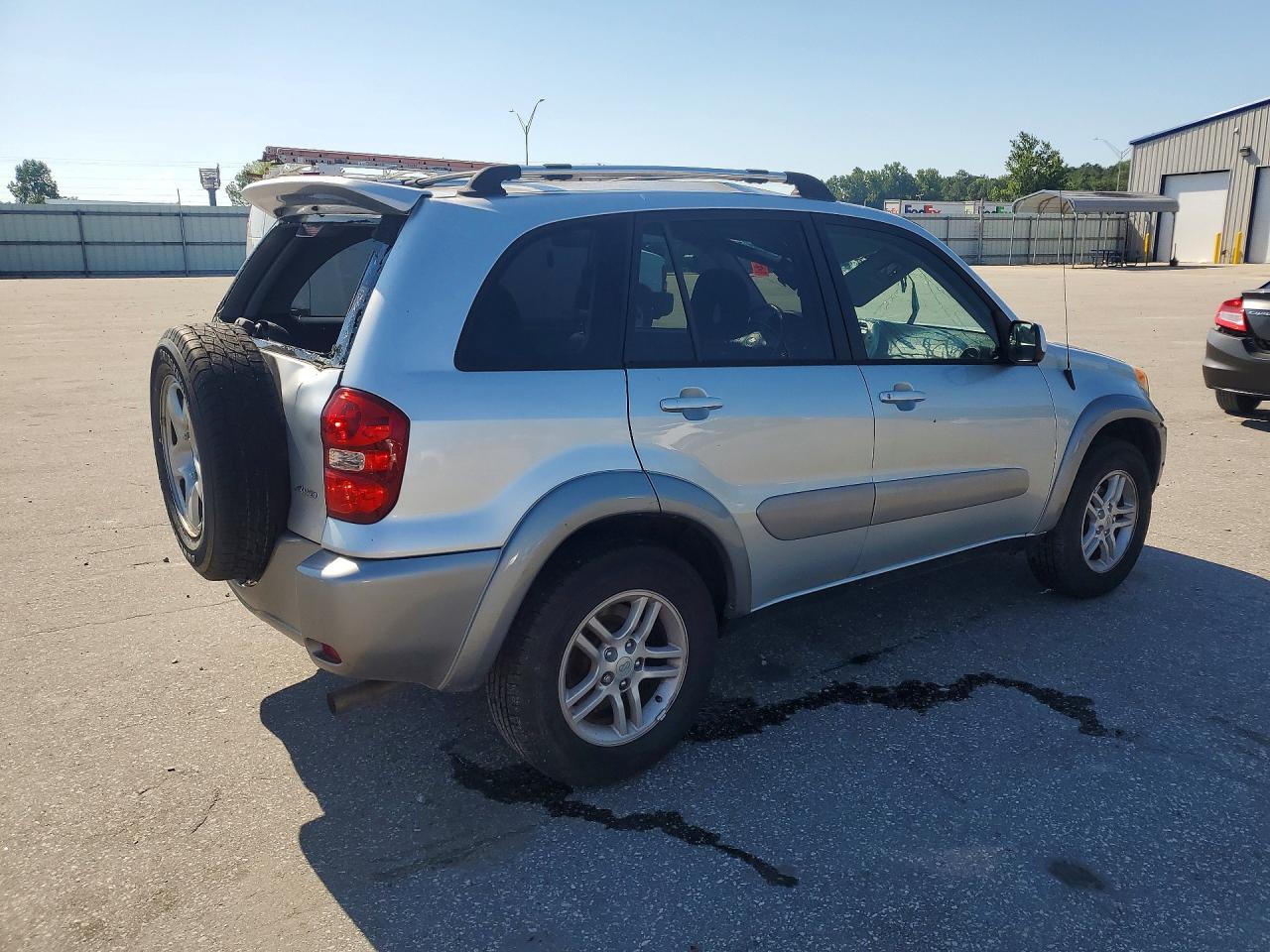 2004 Toyota Rav4 Base Silver vin: JTEHD20V646022162