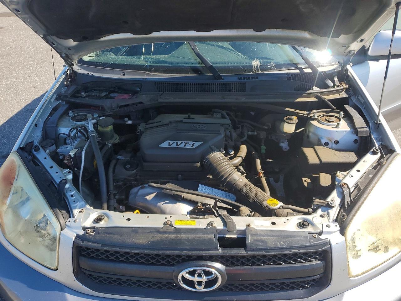 2004 Toyota Rav4 Base Silver vin: JTEHD20V646022162