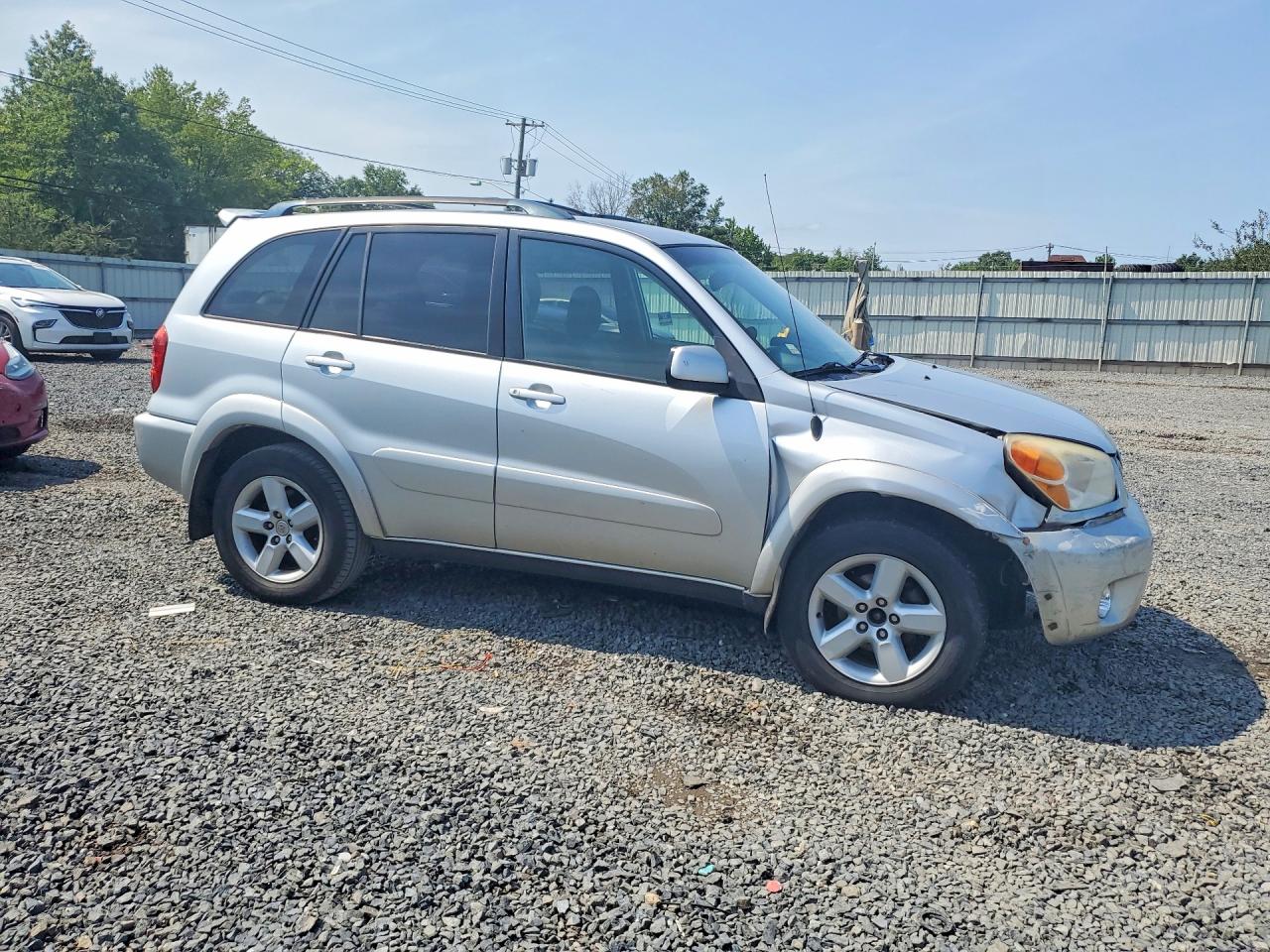 2005 Toyota Rav4 Base Gray vin: JTEHD20V650046238