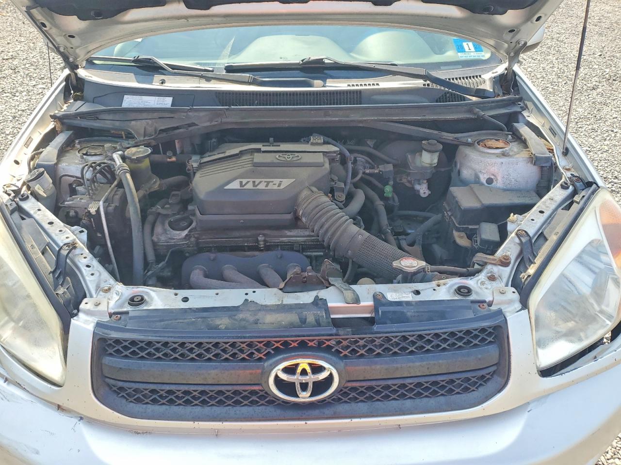 2005 Toyota Rav4 Base Gray vin: JTEHD20V650046238