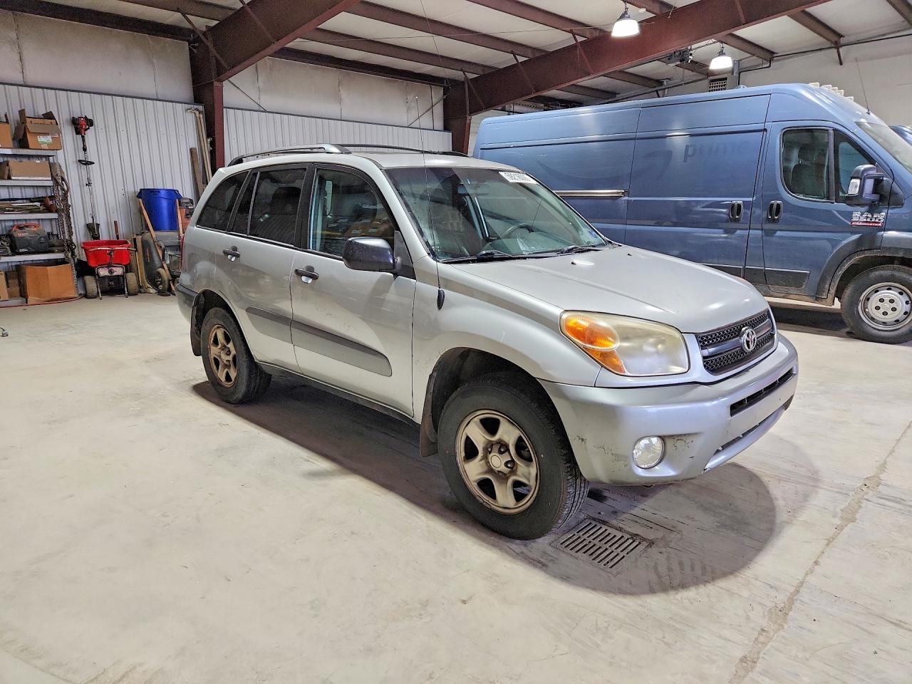 2005 Toyota Rav4 Base Silver vin: JTEHD20V650049964
