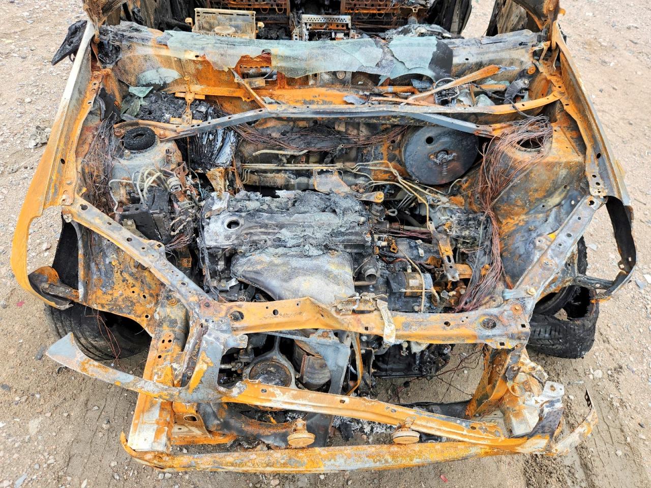 2005 Toyota Rav4 Base Burn vin: JTEHD20V650050242