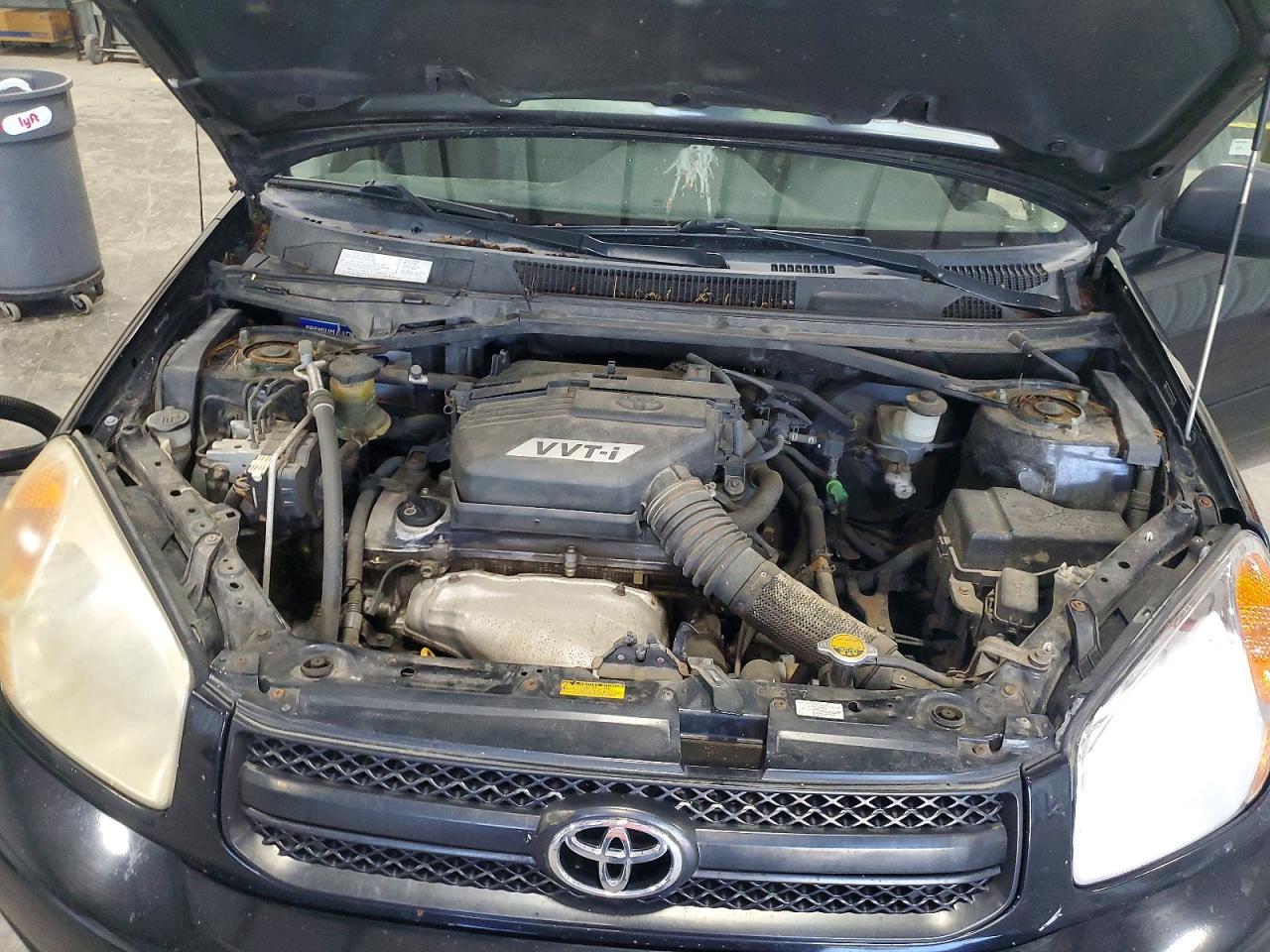 2005 Toyota Rav4 Base Black vin: JTEHD20V650050726