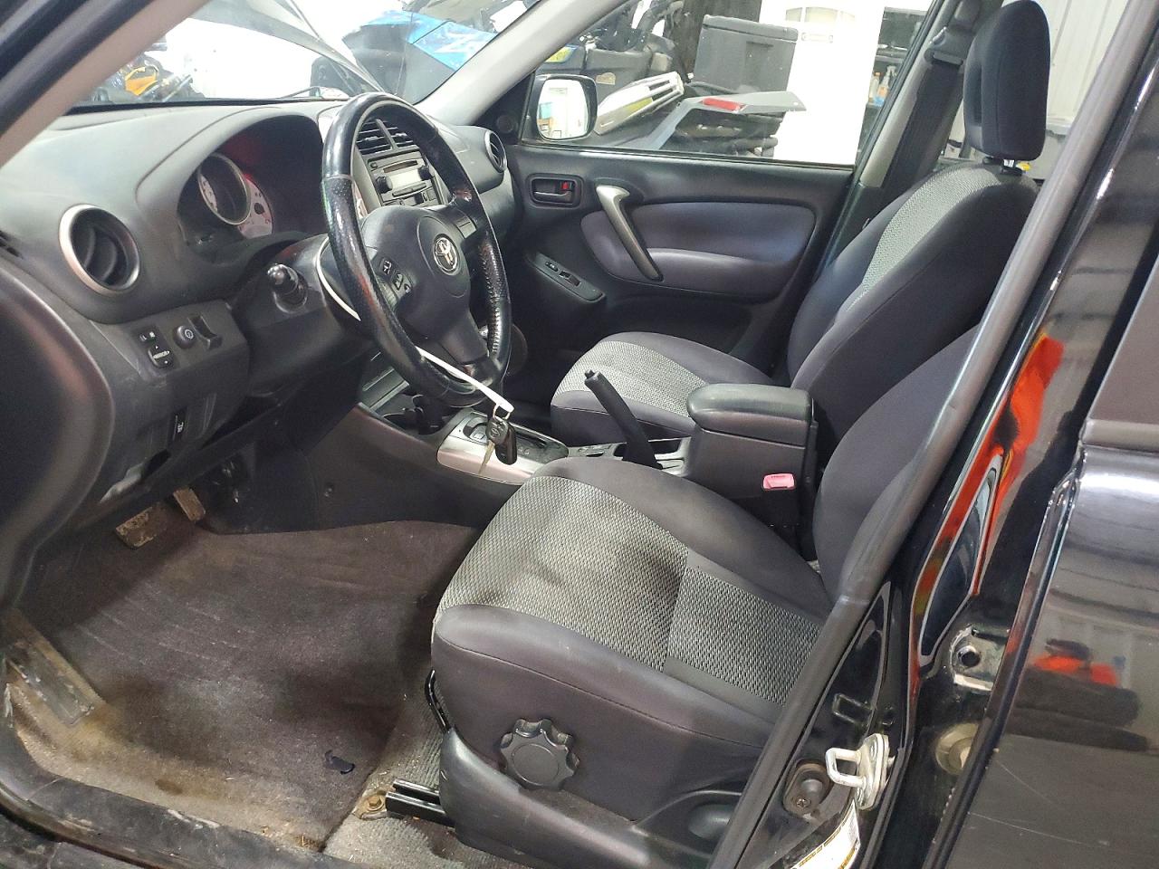 2005 Toyota Rav4 Base Black vin: JTEHD20V650050726