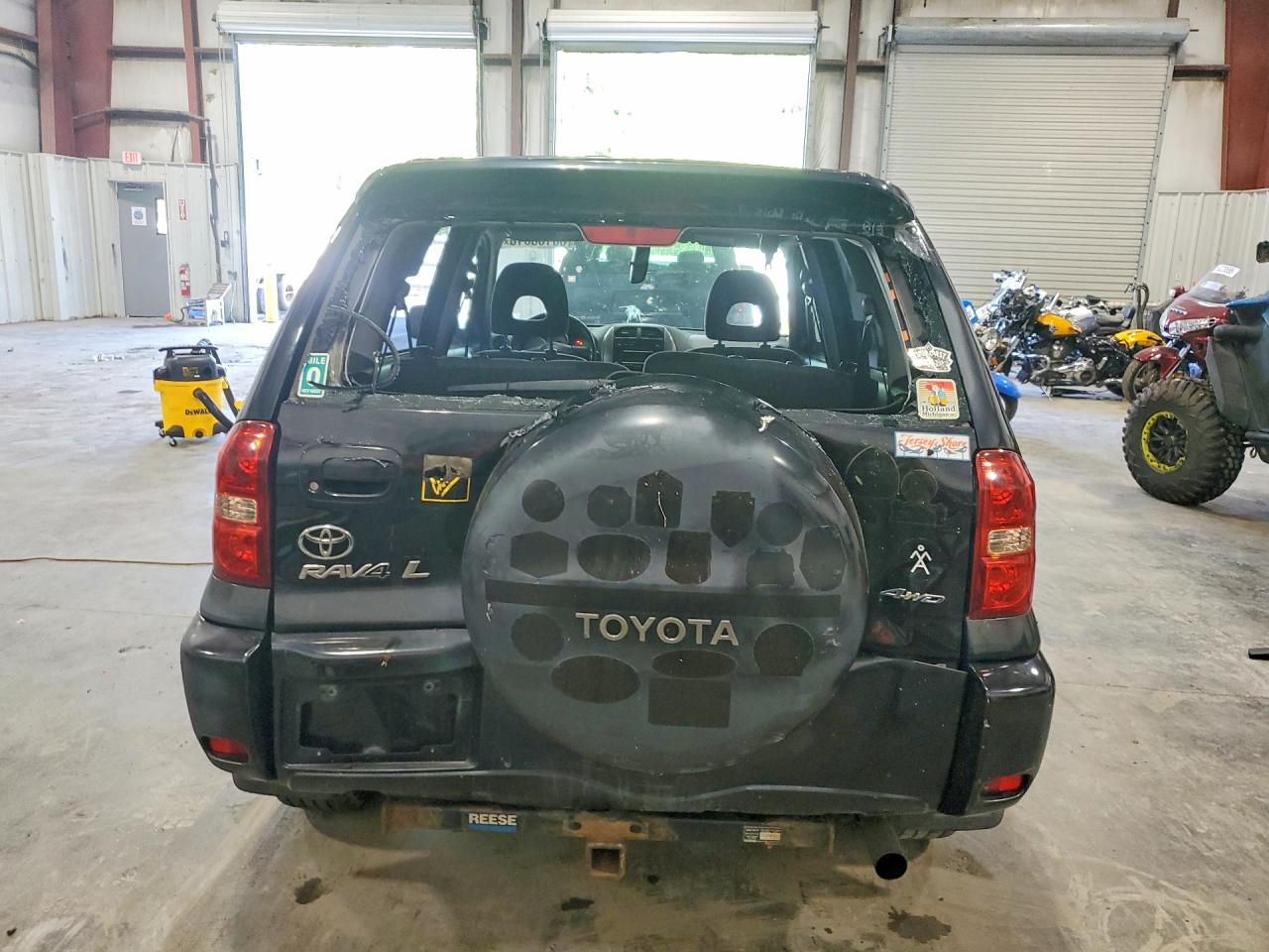 2005 Toyota Rav4 Base Black vin: JTEHD20V650050726