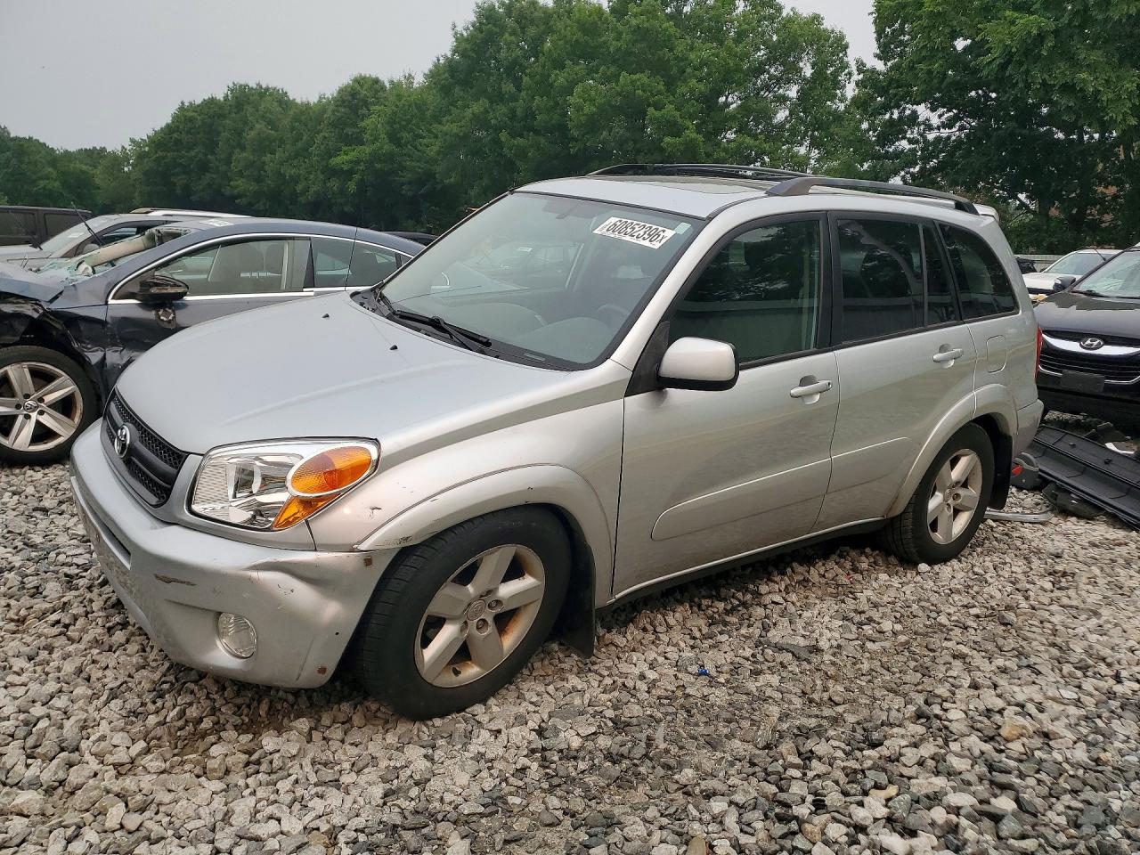 2005 Toyota Rav4 Base Серебряный vin: JTEHD20V650052783