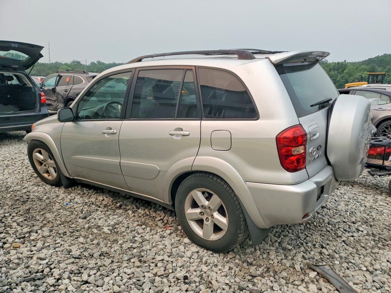 2005 Toyota Rav4 Base Silver vin: JTEHD20V650052783