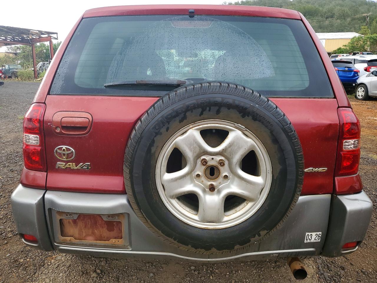 2005 Toyota Rav4 Бордовый vin: JTEHD20V650062455