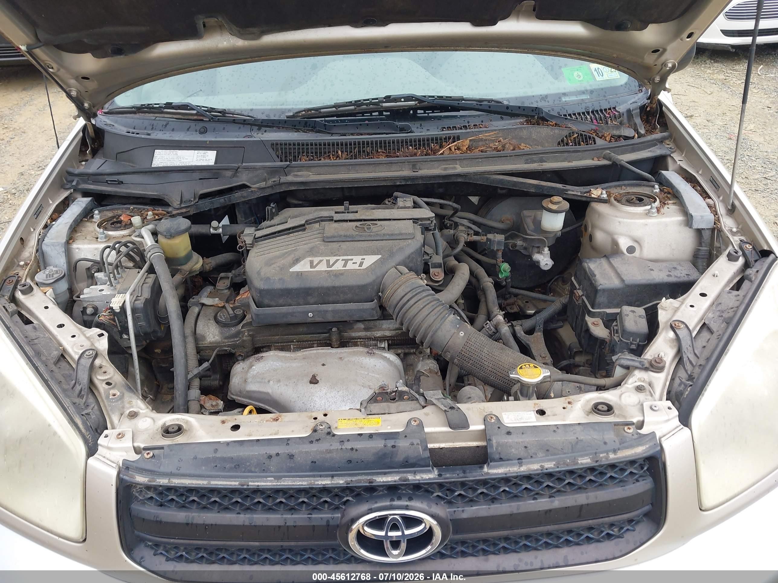 2005 Toyota Rav4   Champagne vin: JTEHD20V650064710