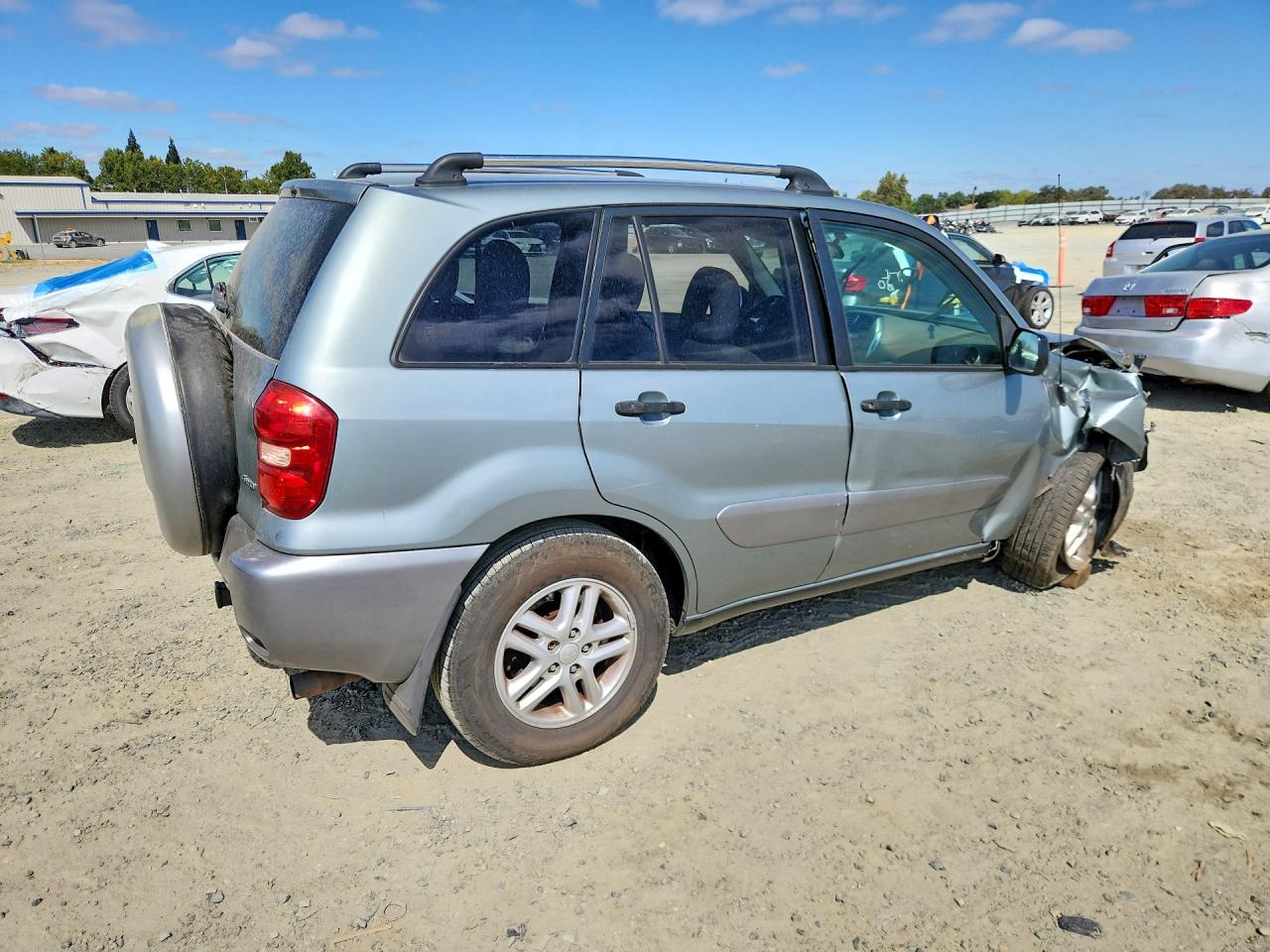2005 Toyota Rav4 Base Silver vin: JTEHD20V650070572